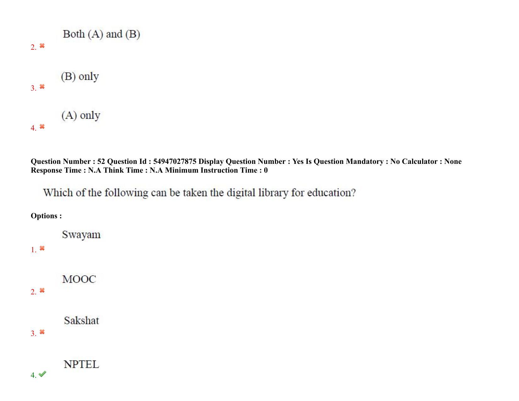 AP RCET 2022: Law - 19-10-2022 (Wednesday) Session-I Question Paper With keys - Page 42