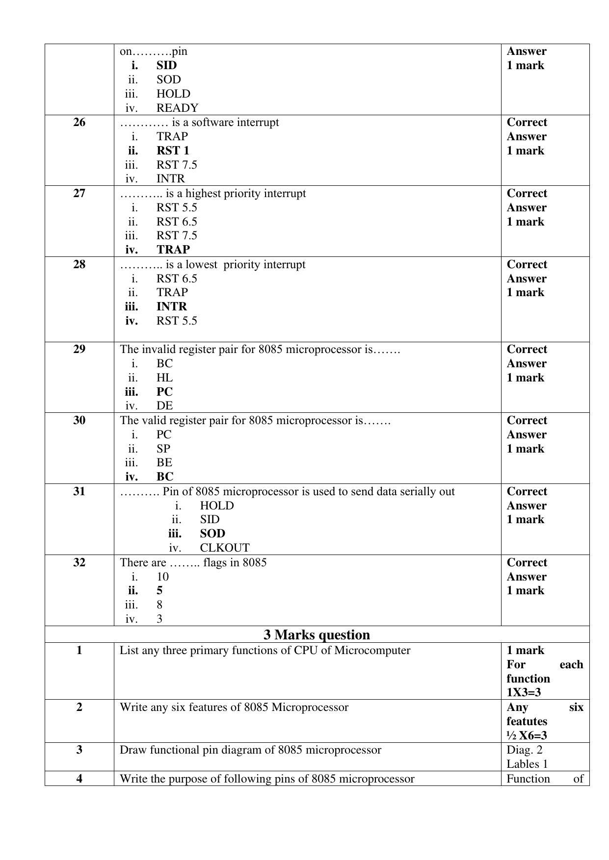 Maharashtra Board Class 12 Computer Science II (D9) Sample Papers - Page 5