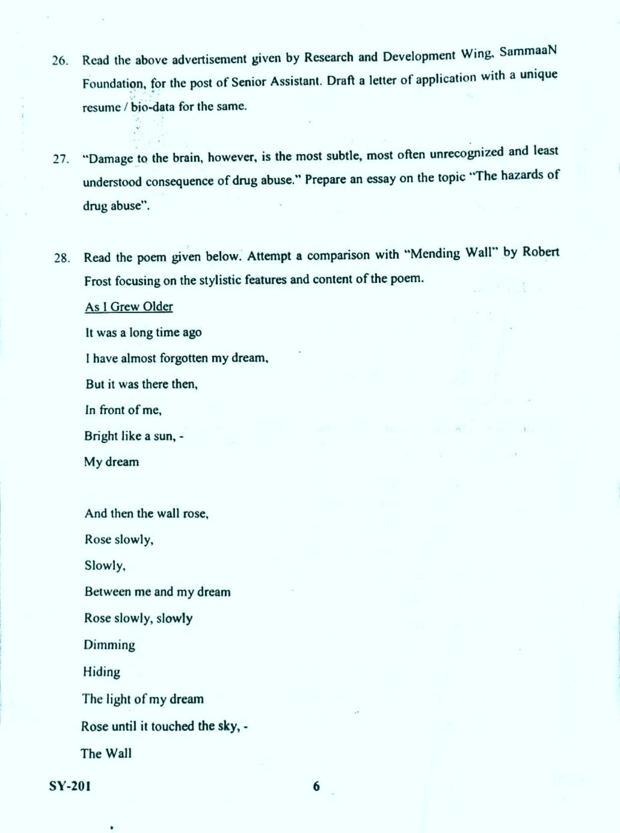 Kerala Plus Two 2023 English Model Question Paper - Page 6
