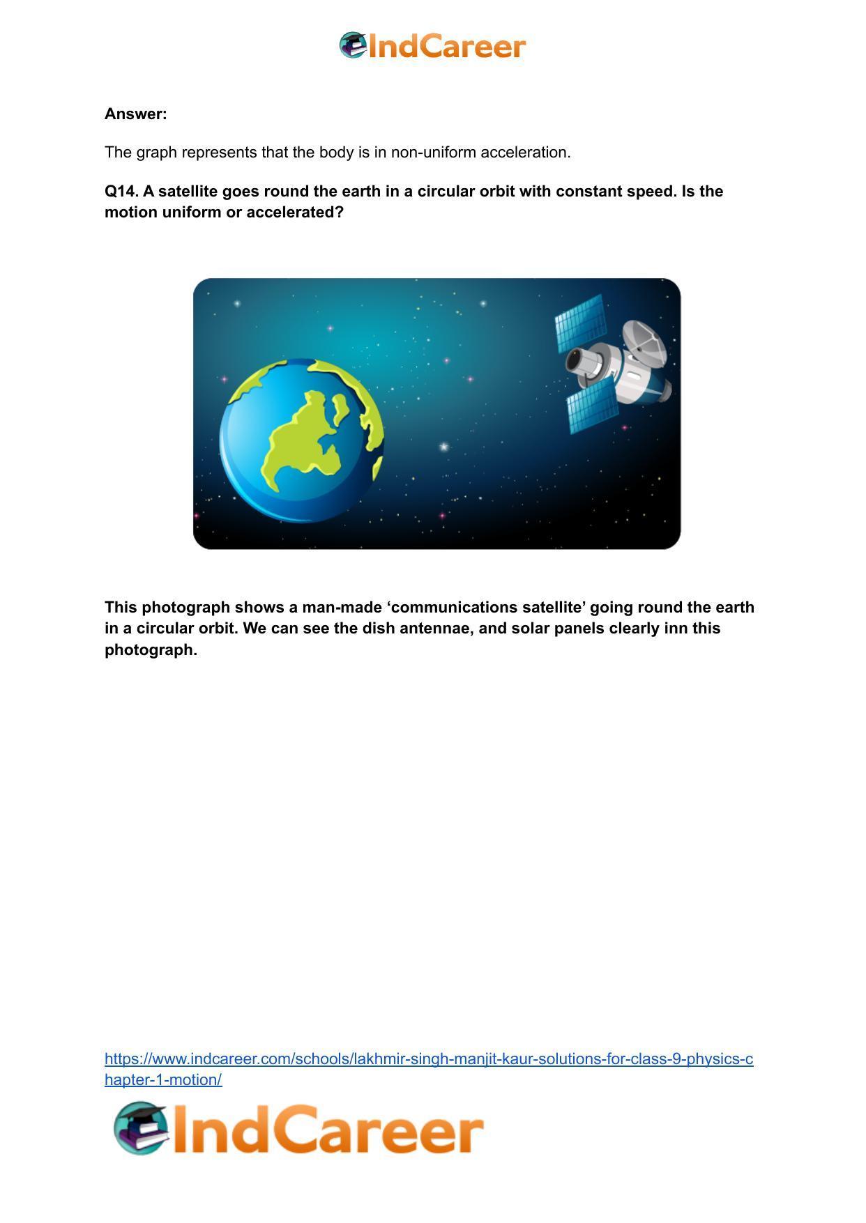 Lakhmir Singh Manjit Kaur Solutions for Class 9 Physics: Chapter 1- Motion - Page 22
