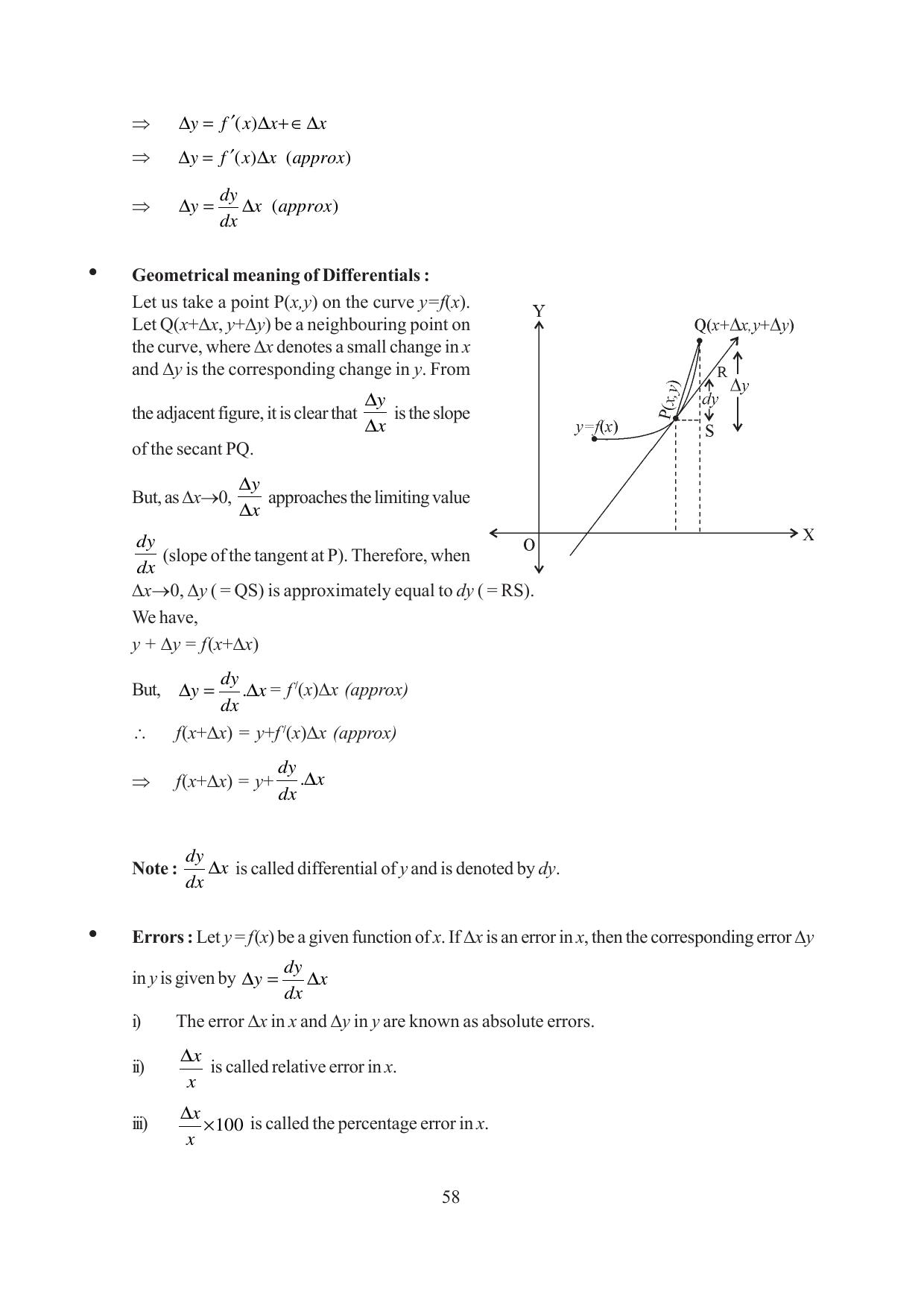 Tripura Board Class 12 Mathematics English Version Workbooks - Page 58