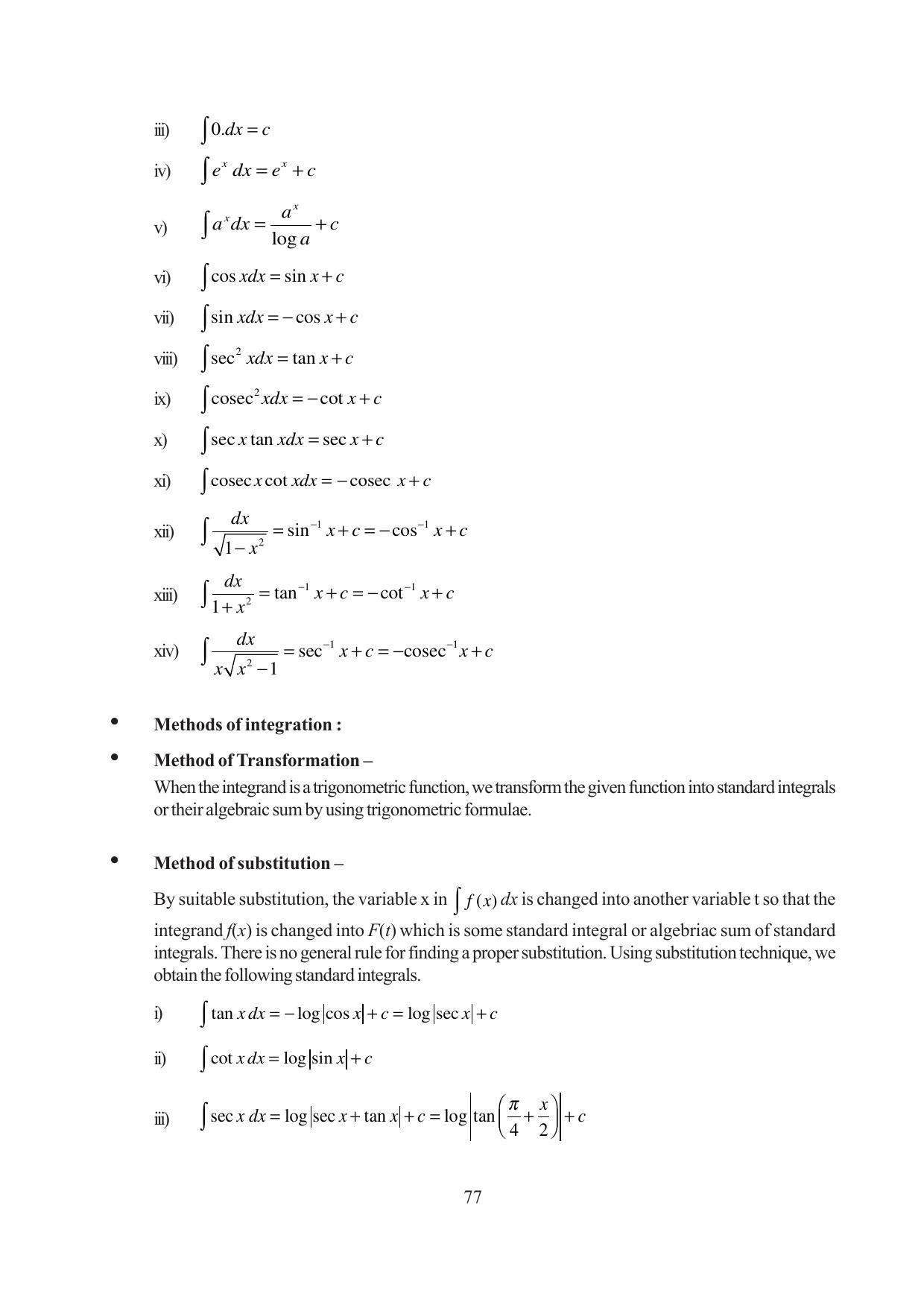 Tripura Board Class 12 Mathematics English Version Workbooks - Page 77