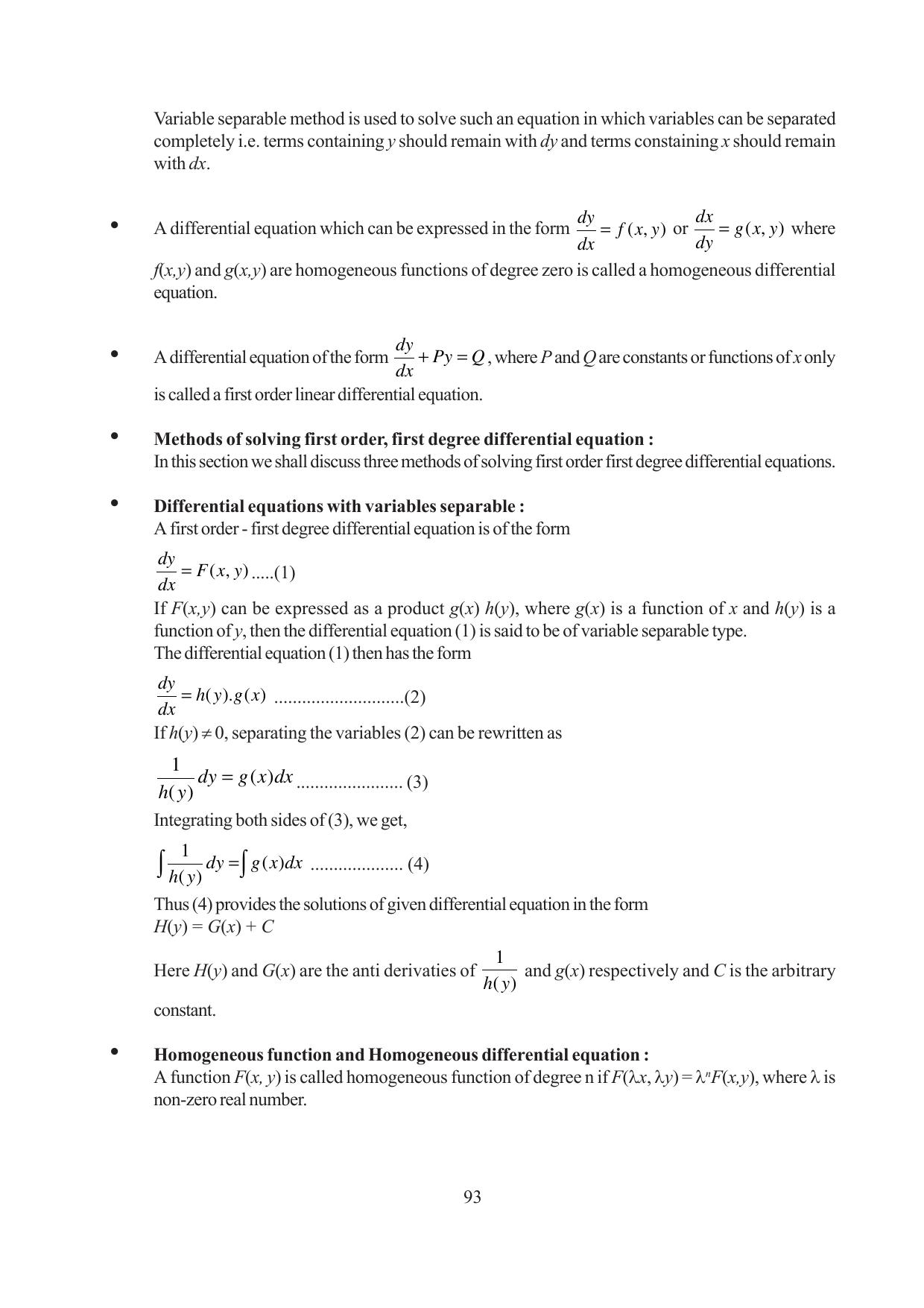 Tripura Board Class 12 Mathematics English Version Workbooks - Page 93