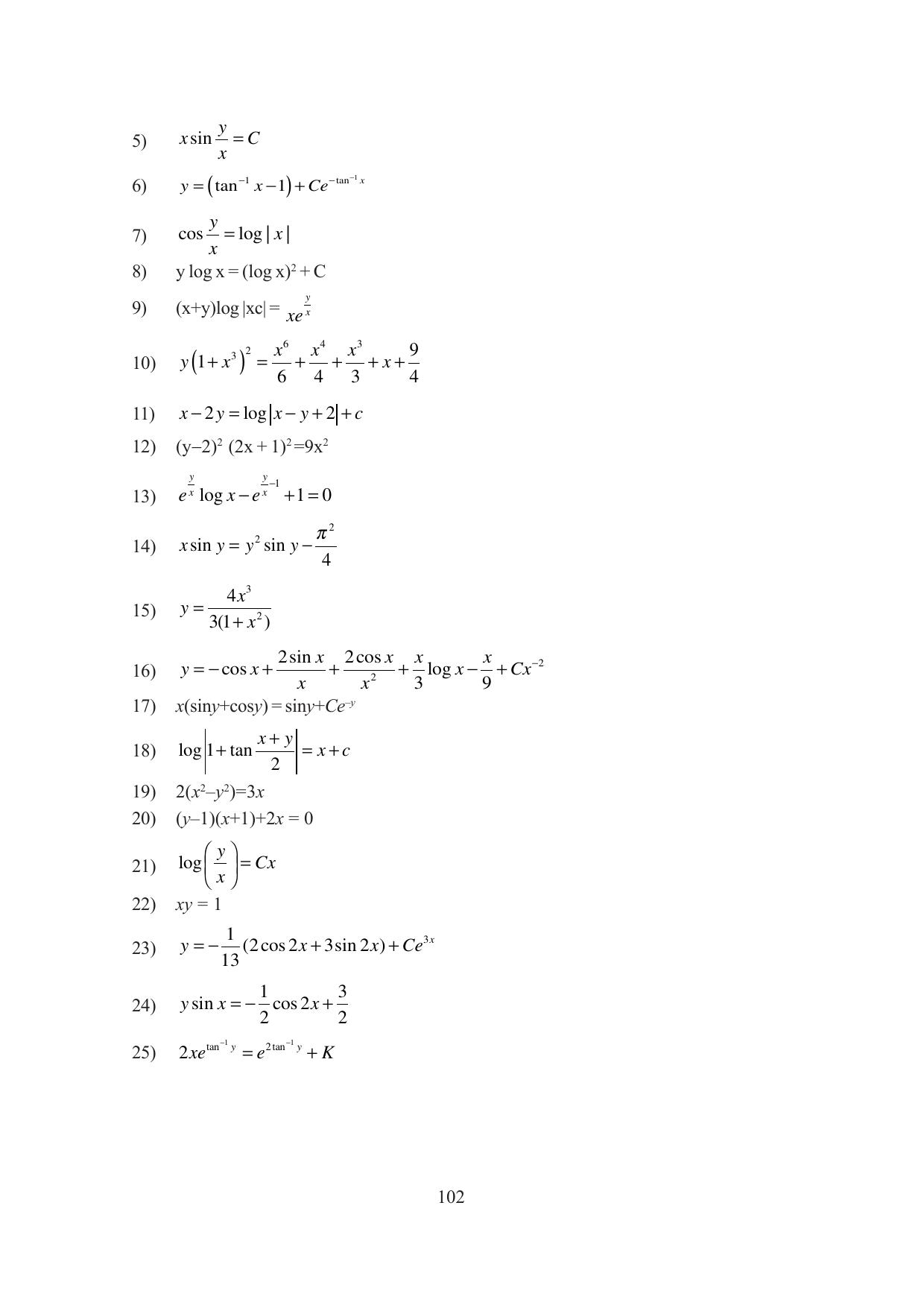 Tripura Board Class 12 Mathematics English Version Workbooks - Page 102