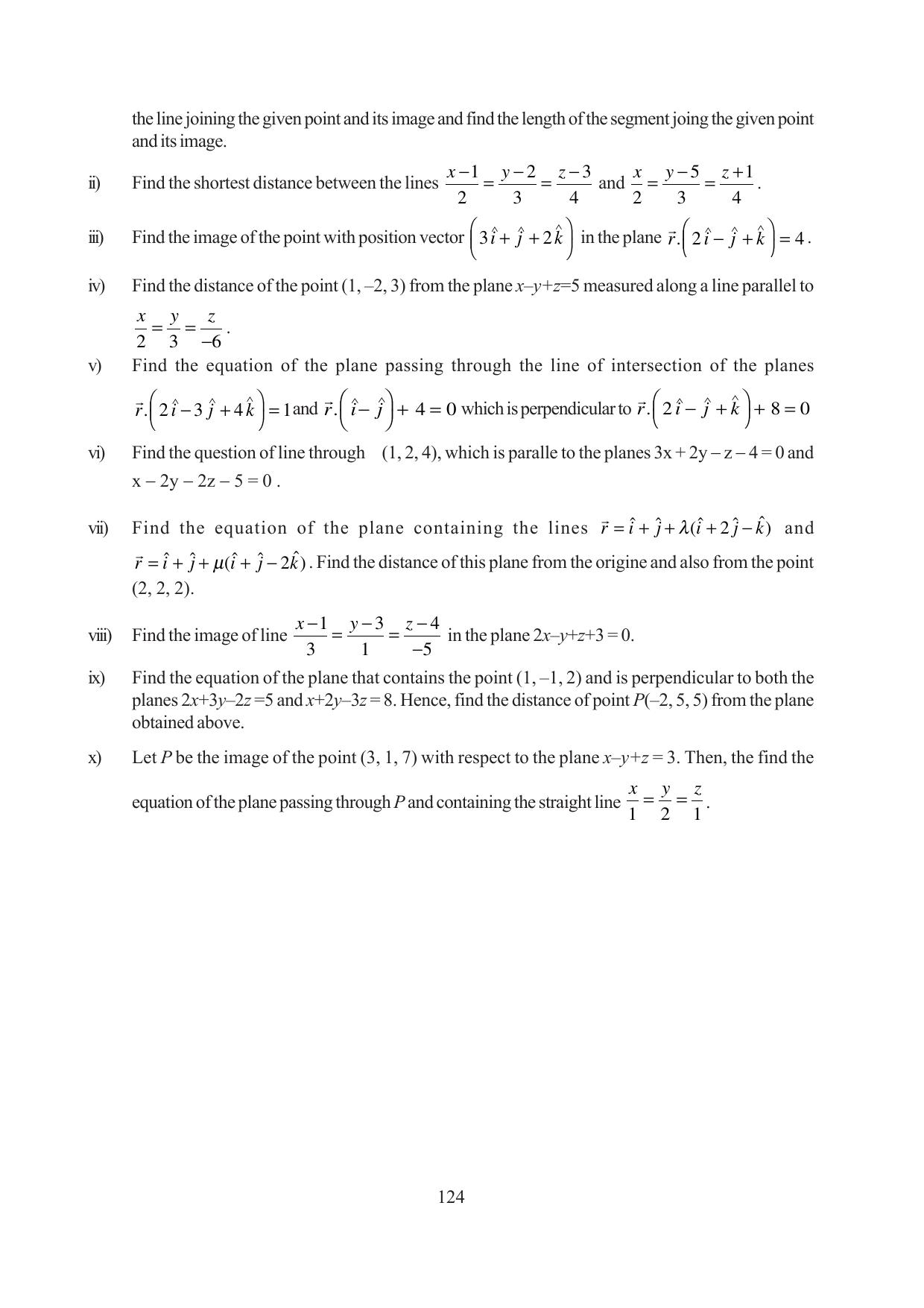 Tripura Board Class 12 Mathematics English Version Workbooks - Page 124