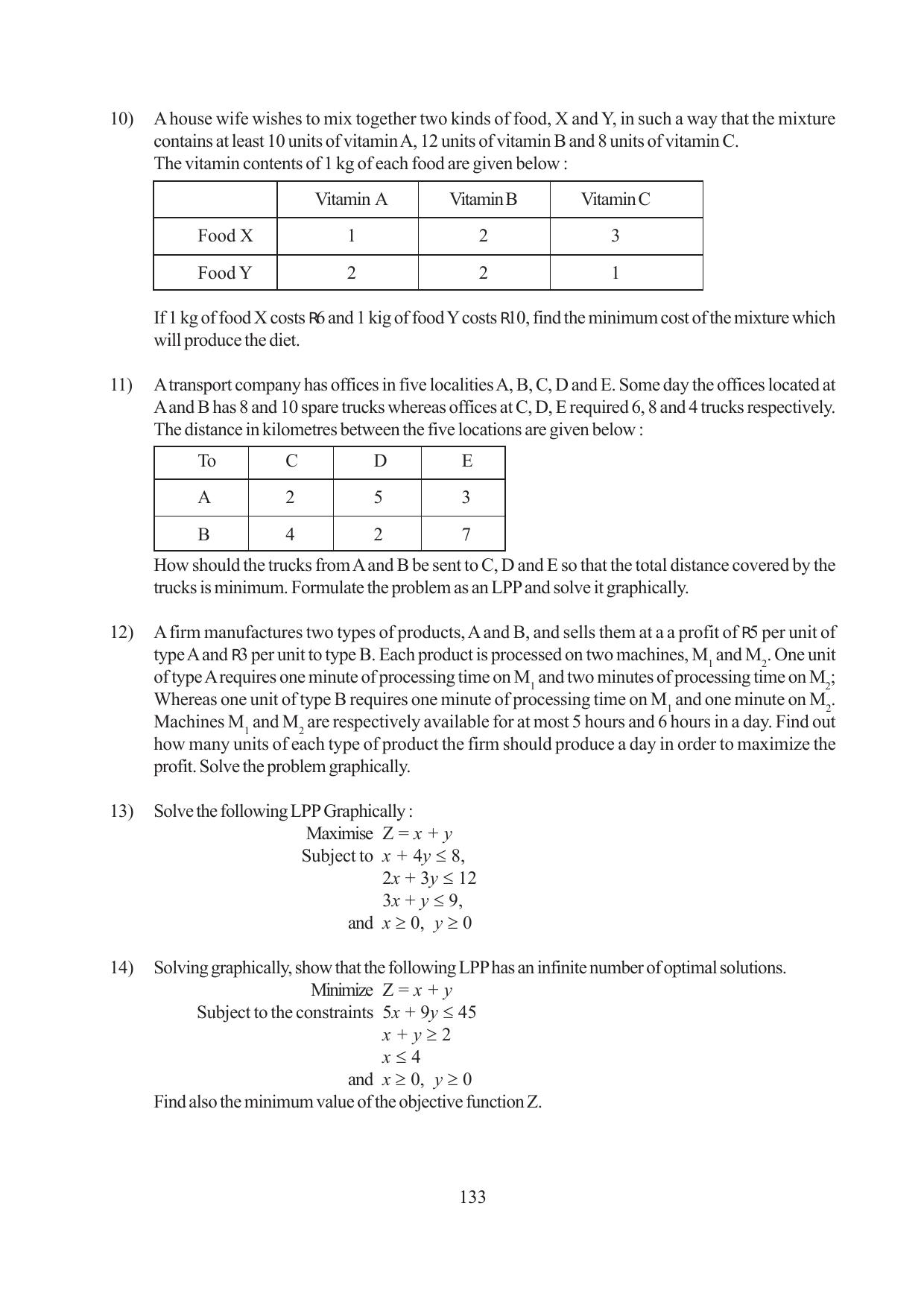 Tripura Board Class 12 Mathematics English Version Workbooks - Page 133