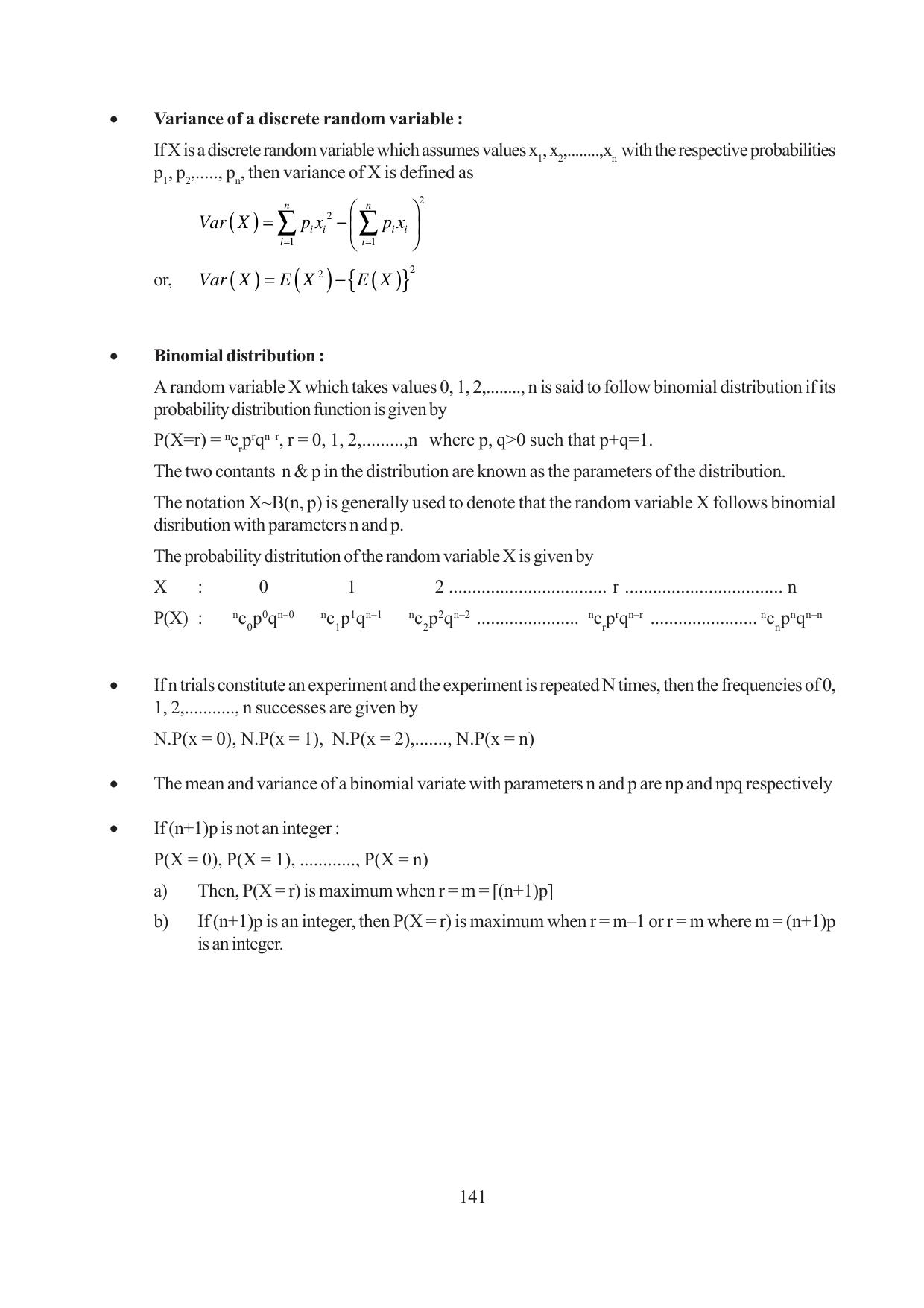 Tripura Board Class 12 Mathematics English Version Workbooks - Page 141