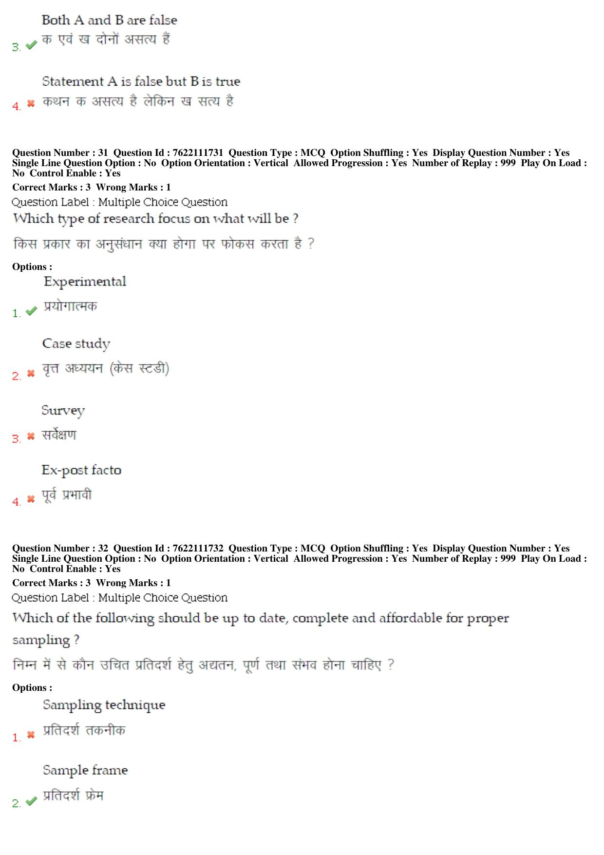 BHU RET Rigveda 2019 Question Paper - Page 17