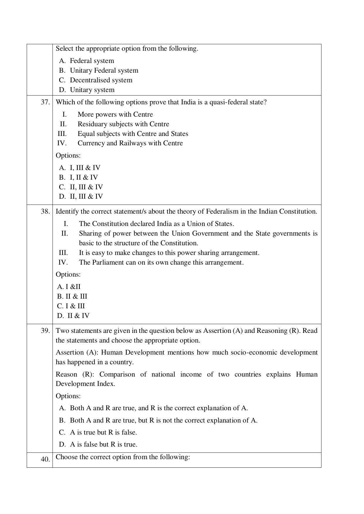 CBSE Class 10 Social Science Sample Paper 2021-22 - Page 8