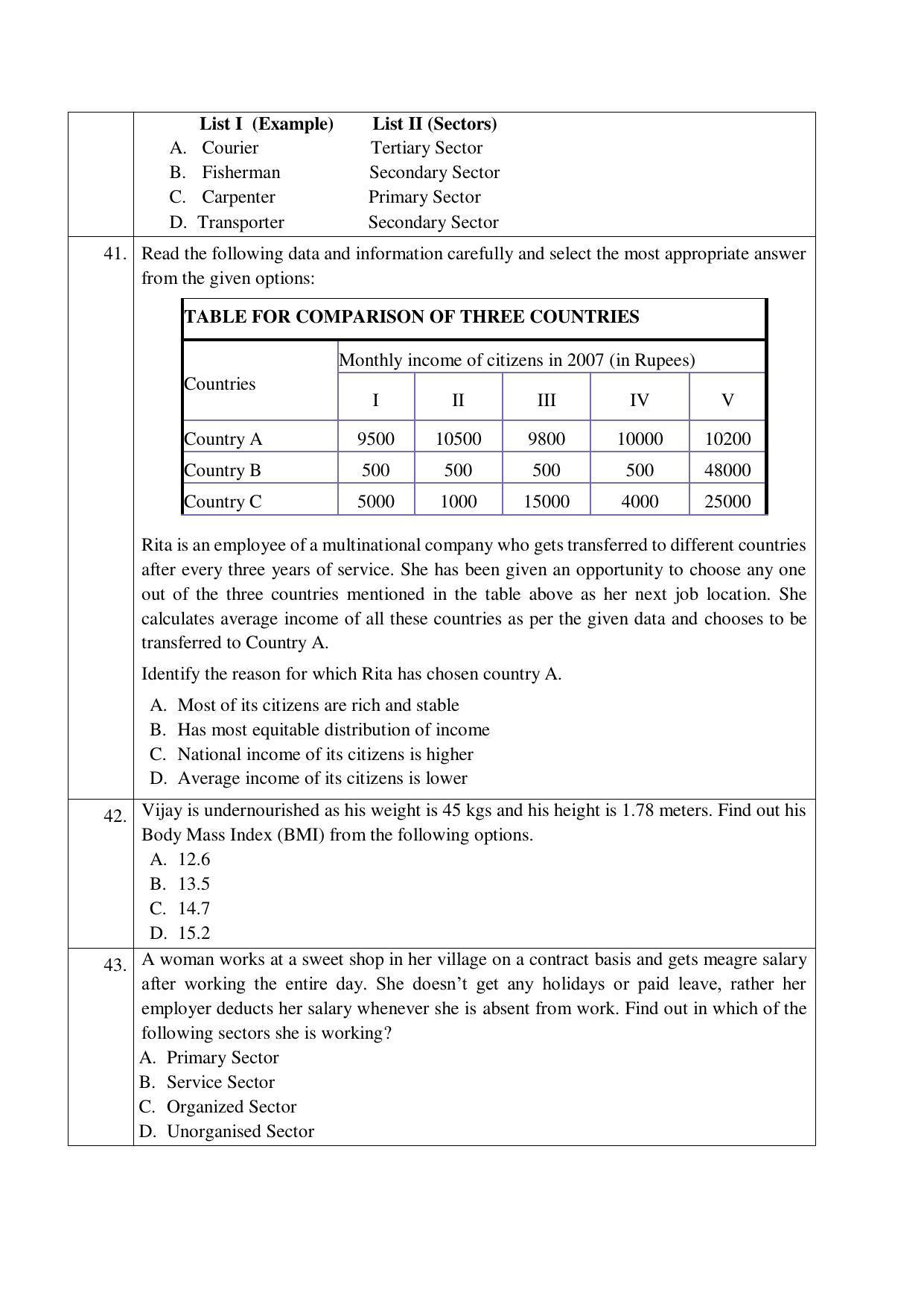 CBSE Class 10 Social Science Sample Paper 2021-22 - Page 9
