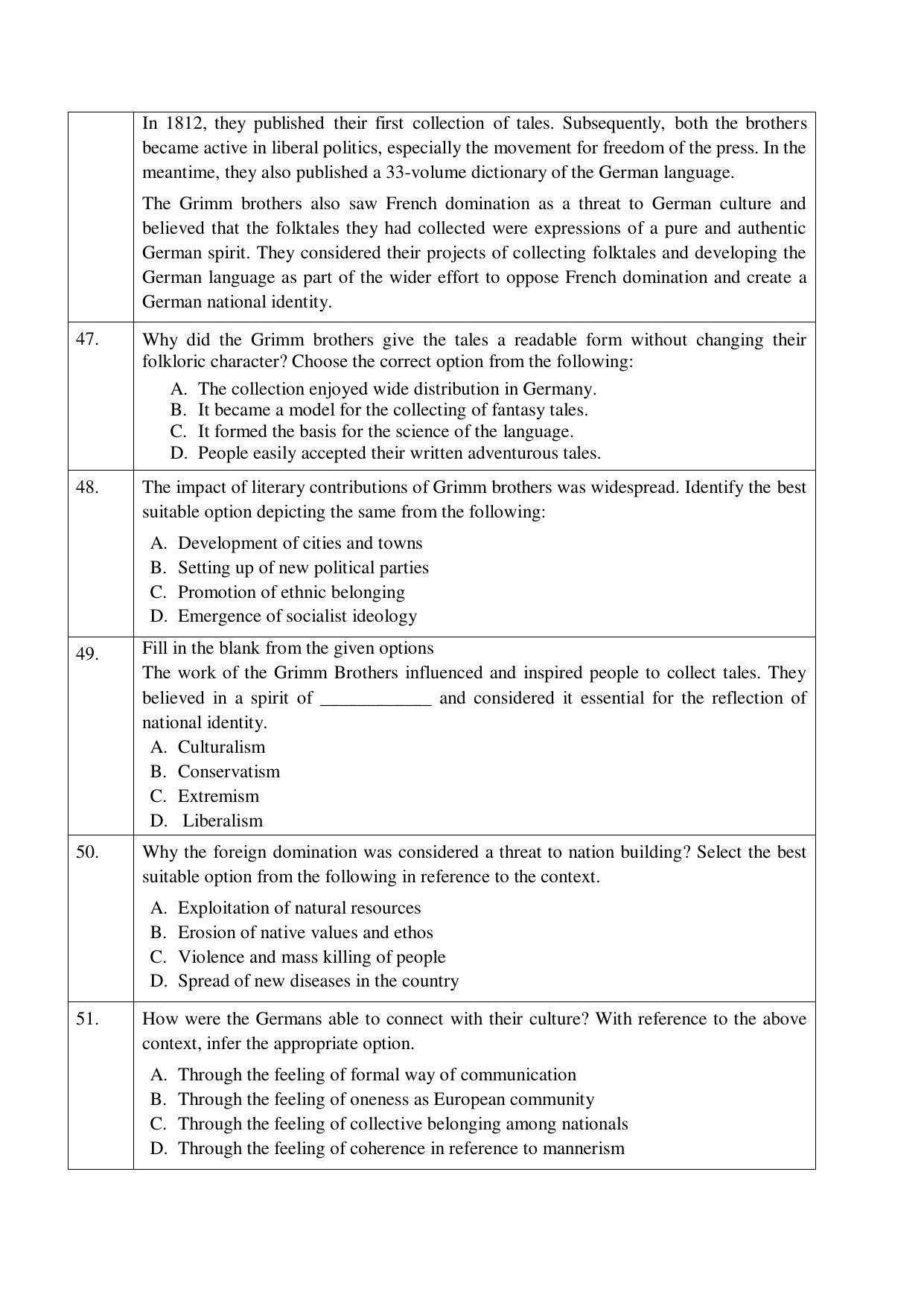 CBSE Class 10 Social Science Sample Paper 2021-22 - Page 11