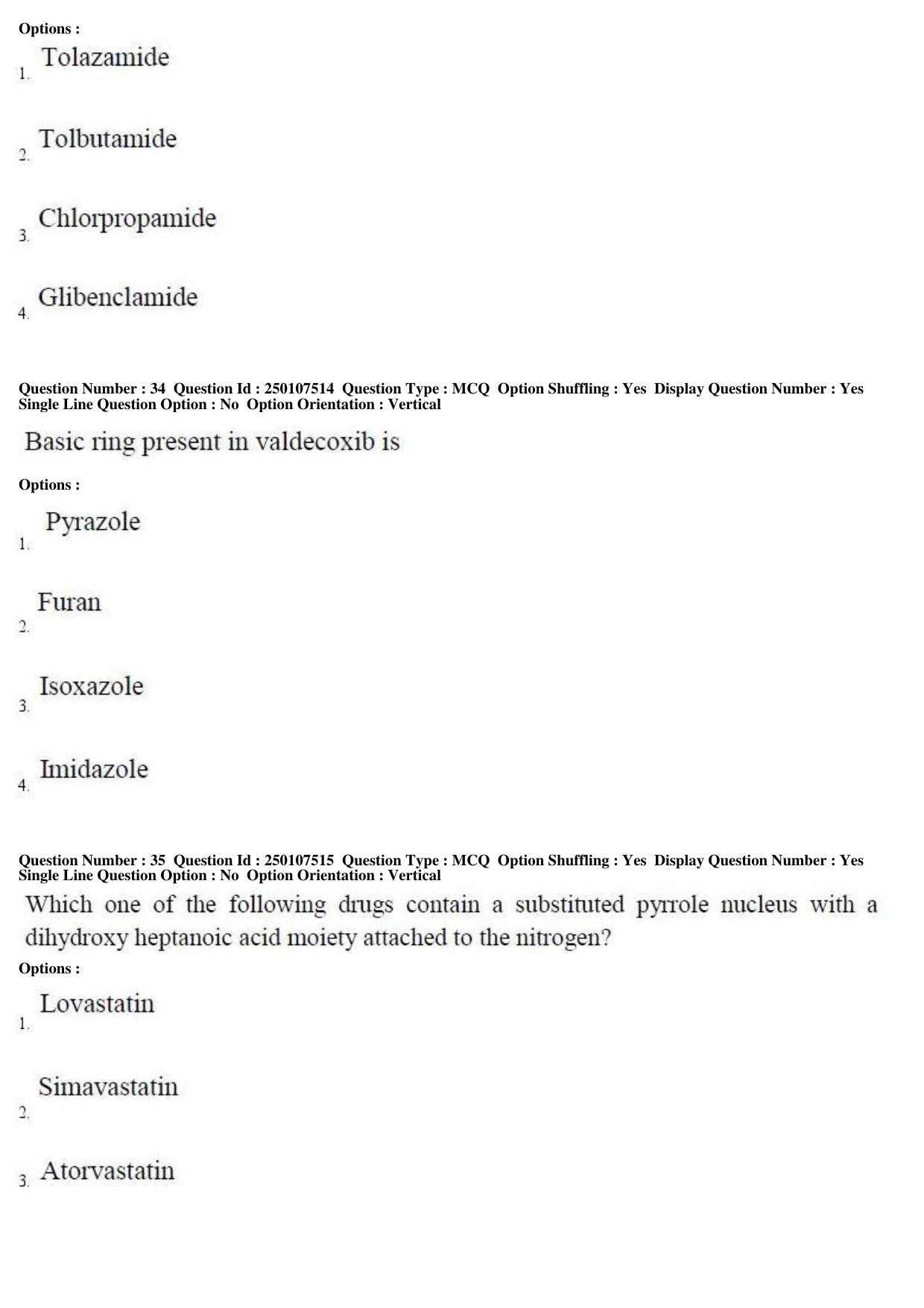 TS PGECET 2019: Pharmacy Question Papers - Page 14