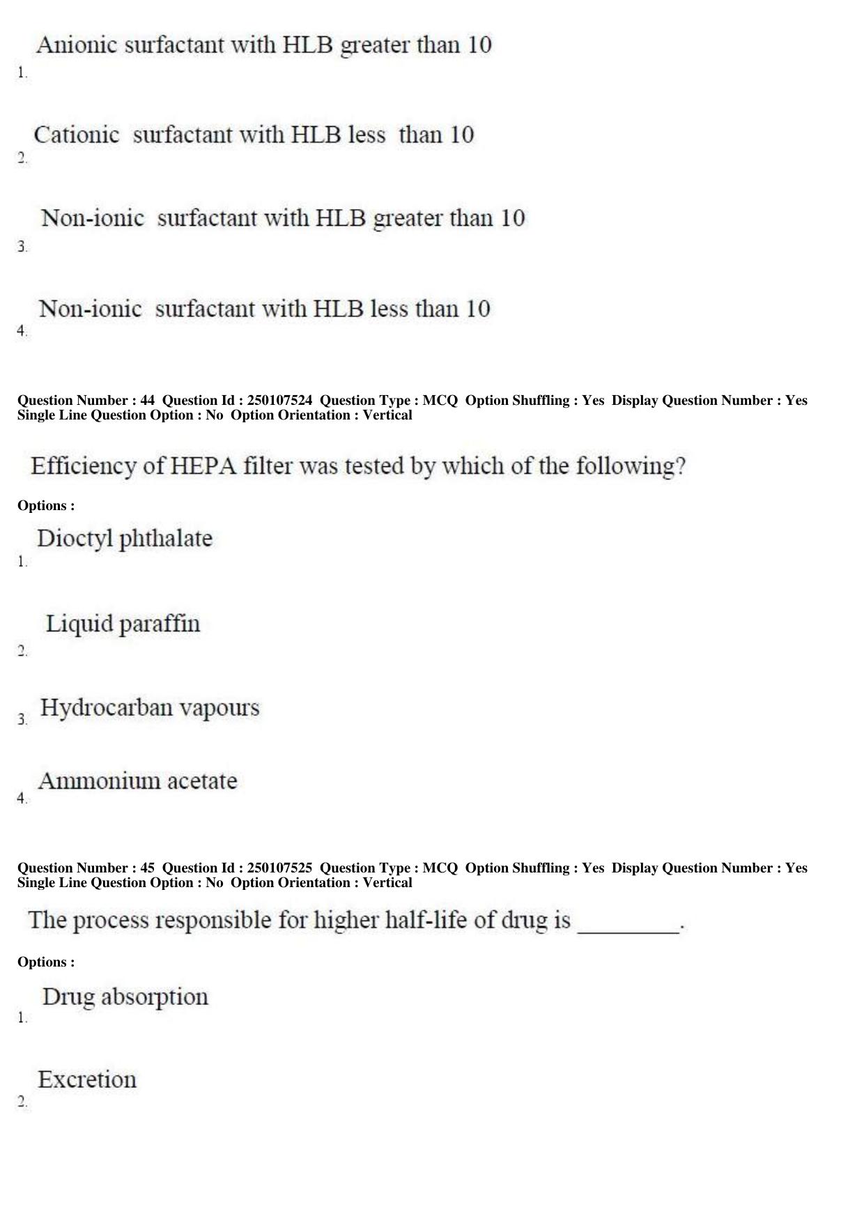 TS PGECET 2019: Pharmacy Question Papers - Page 18
