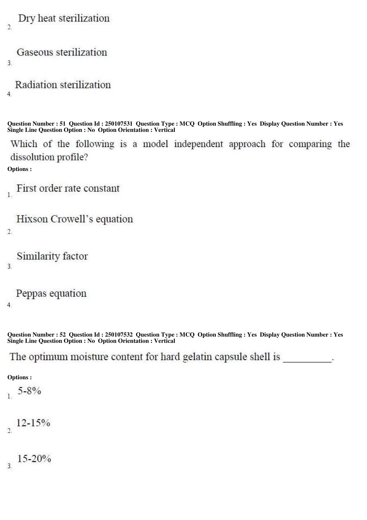 TS PGECET 2019: Pharmacy Question Papers - Page 21
