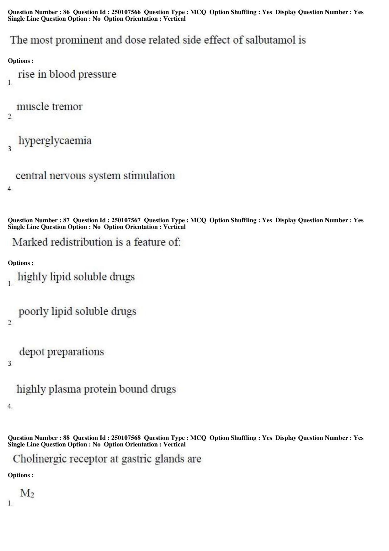 TS PGECET 2019: Pharmacy Question Papers - Page 35