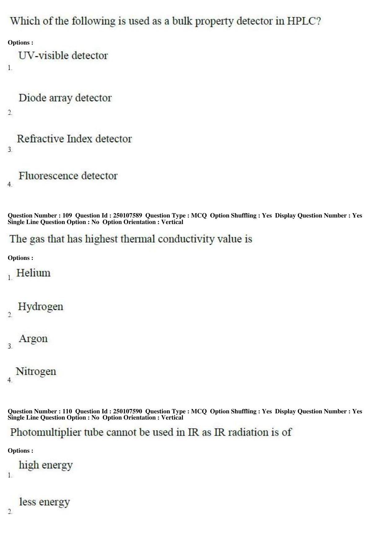 TS PGECET 2019: Pharmacy Question Papers - Page 44