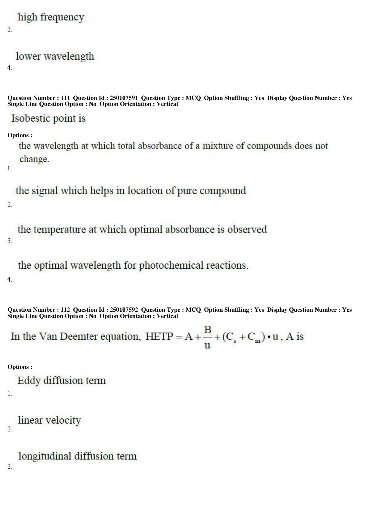 TS PGECET 2019: Pharmacy Question Papers - Page 45