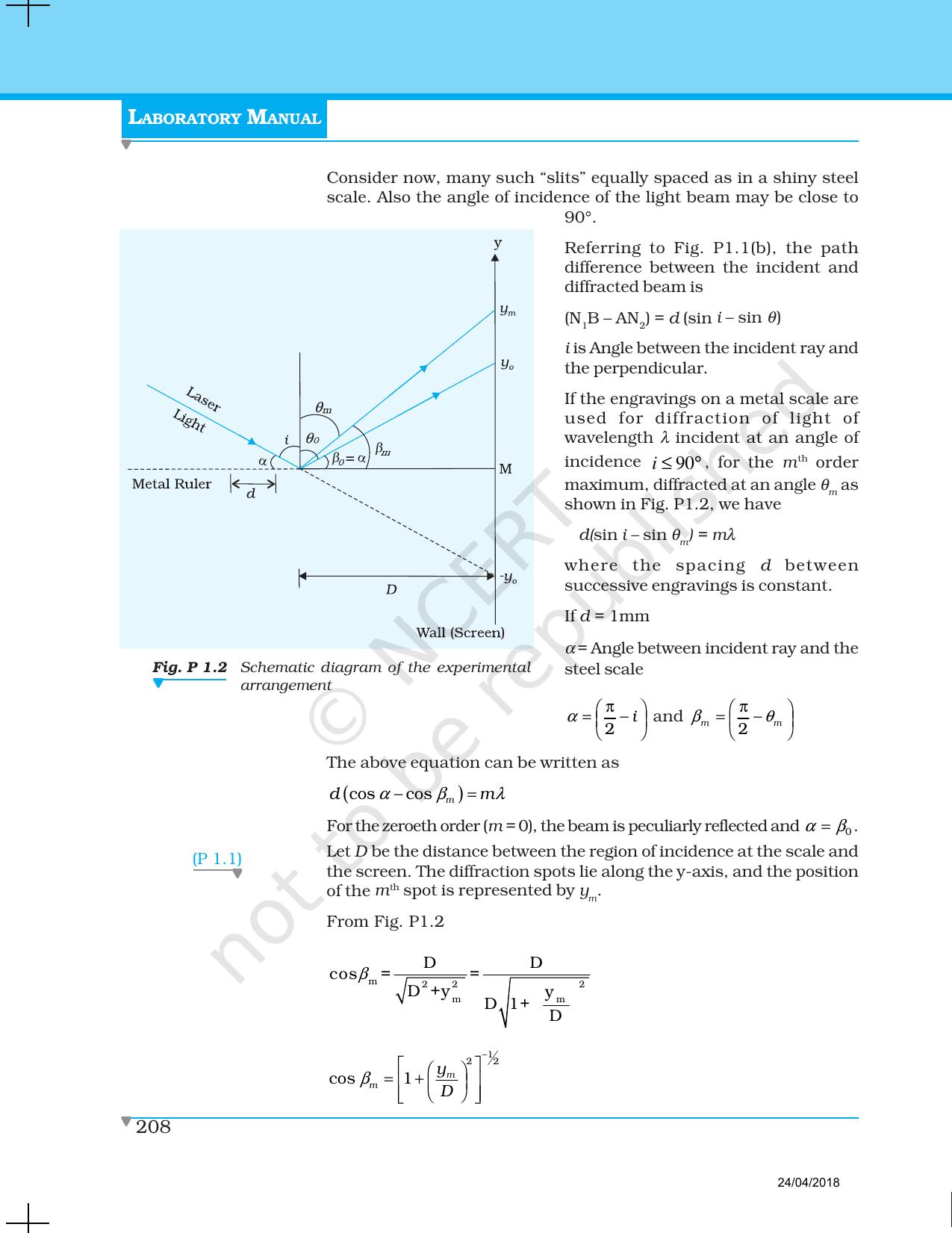 NCERT Laboratory Manuals for Class XII Physics - Project 1 to 7 - Page 2