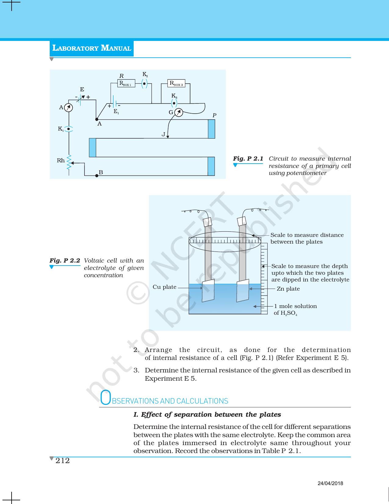 NCERT Laboratory Manuals for Class XII Physics - Project 1 to 7 - Page 6