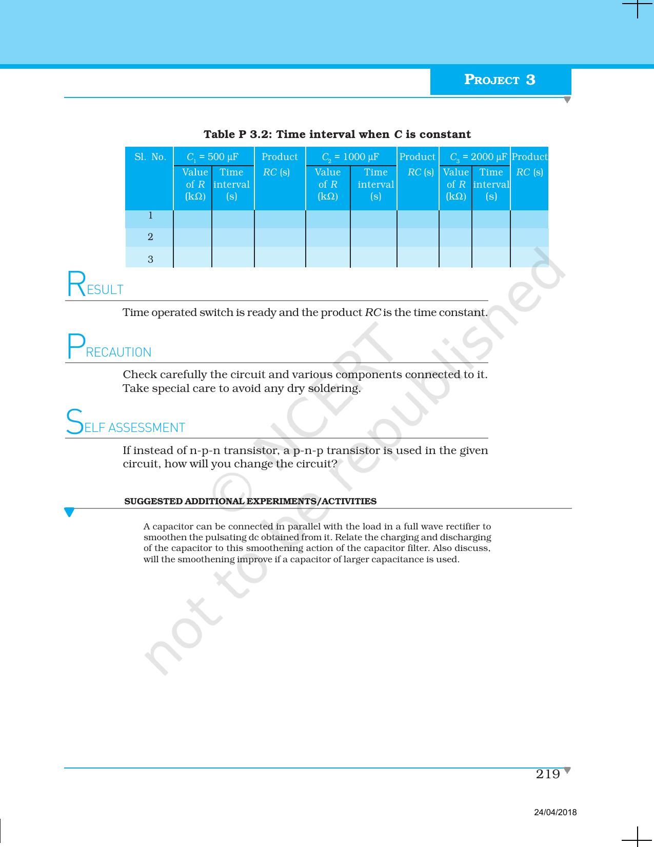 NCERT Laboratory Manuals for Class XII Physics - Project 1 to 7 - Page 13