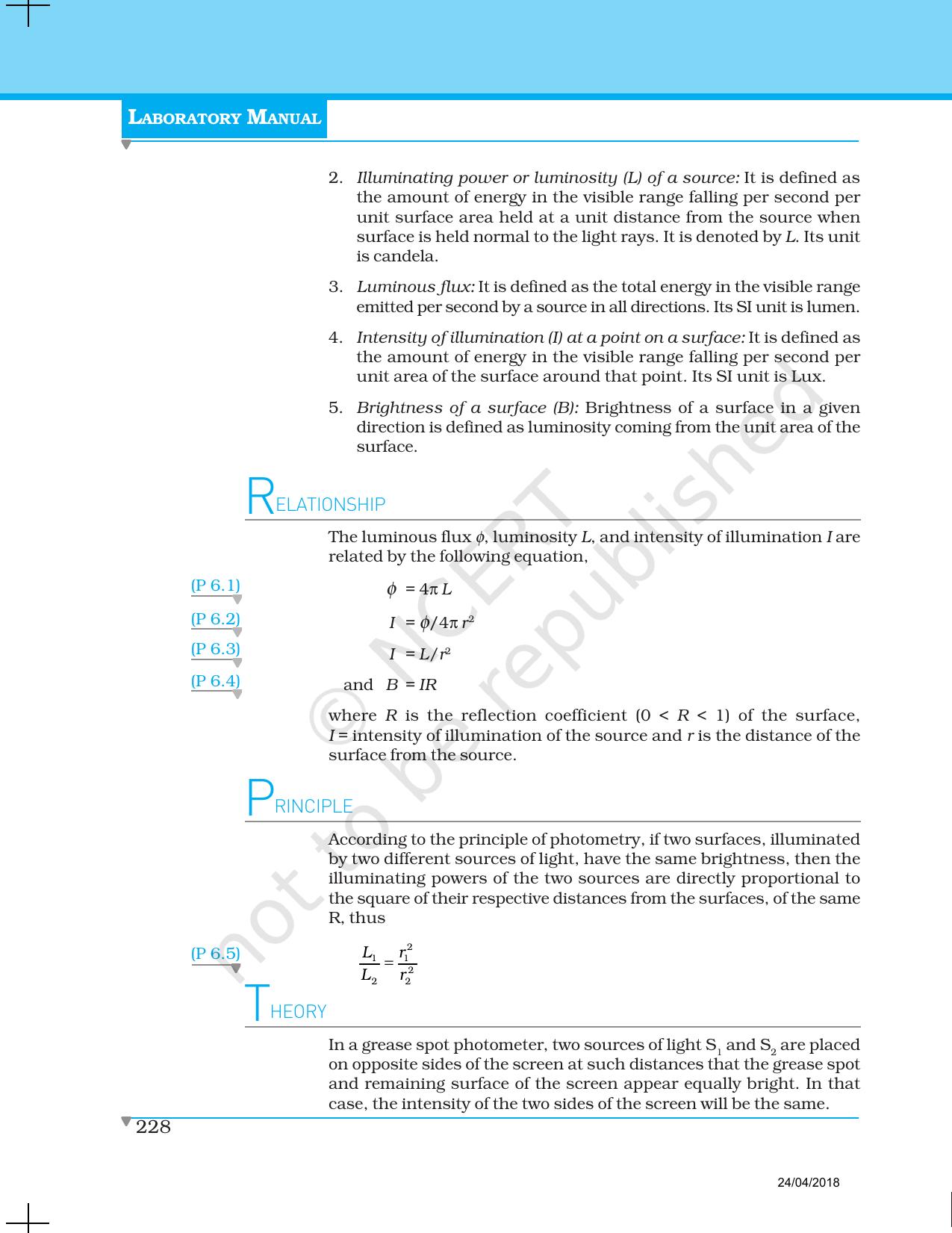 NCERT Laboratory Manuals for Class XII Physics - Project 1 to 7 - Page 22
