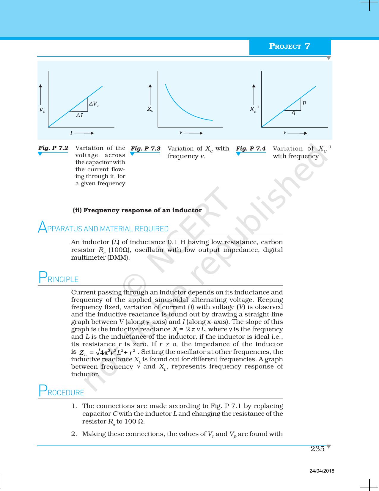 NCERT Laboratory Manuals for Class XII Physics - Project 1 to 7 - Page 29