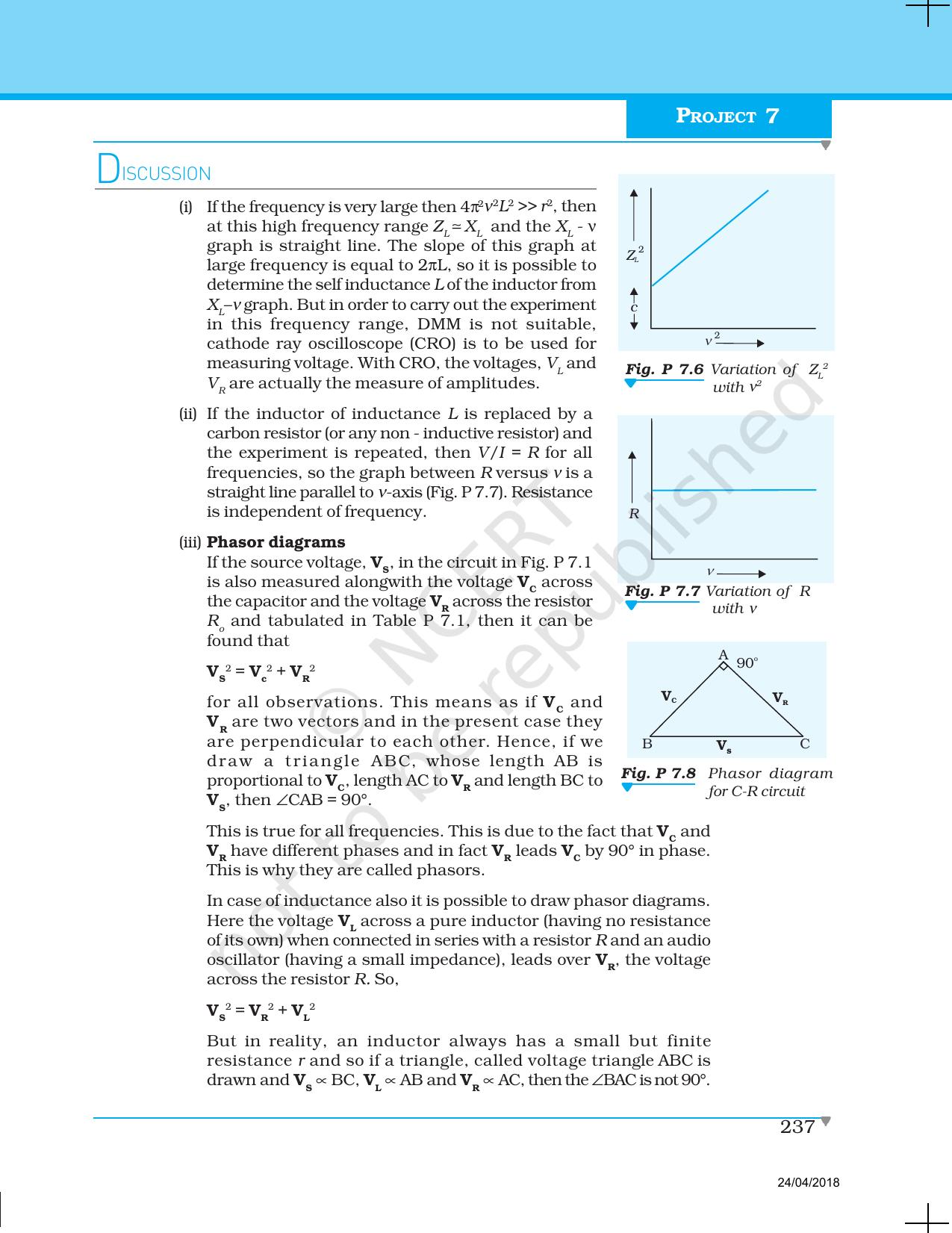 NCERT Laboratory Manuals for Class XII Physics - Project 1 to 7 - Page 31