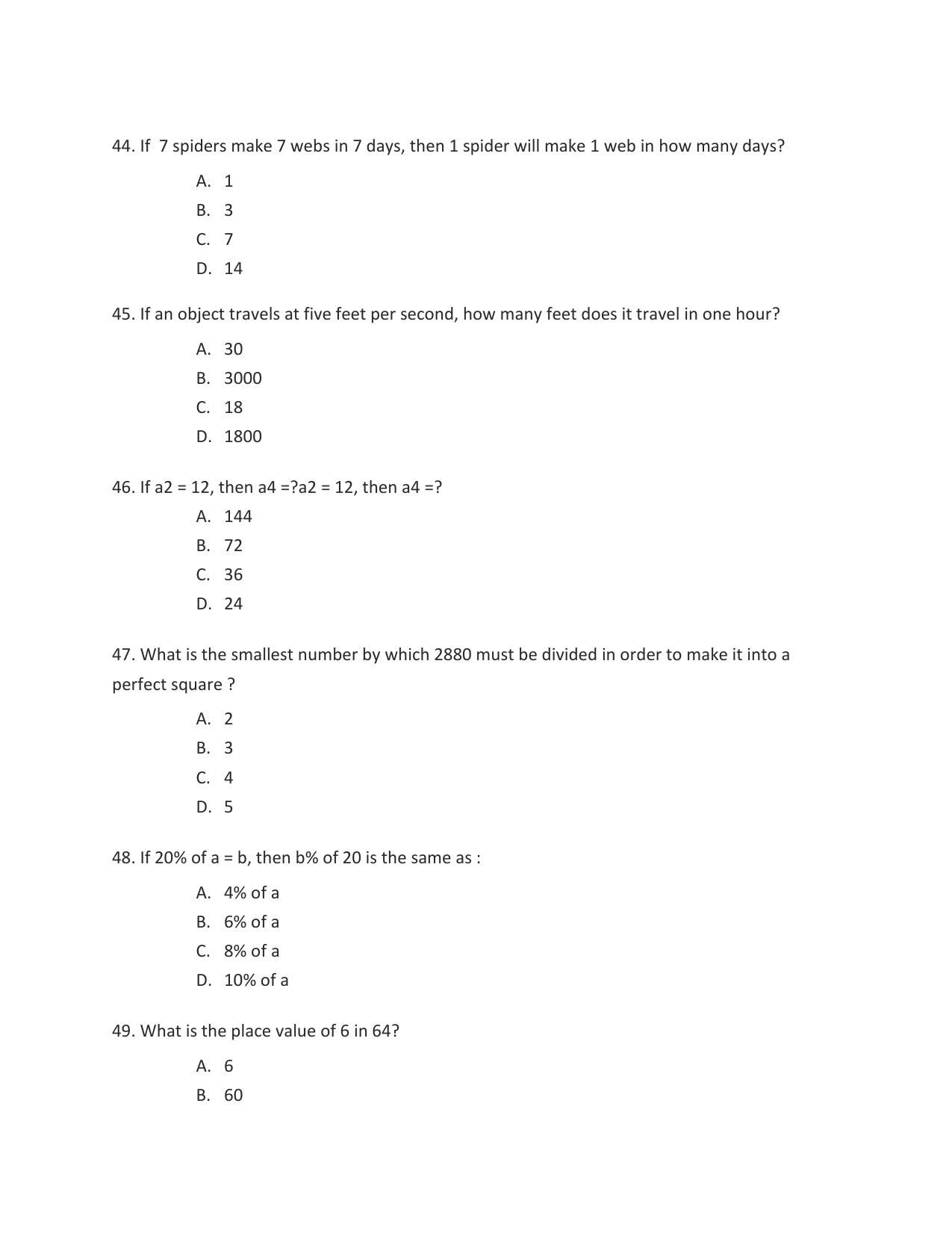 IFTK Entrance Exam General Ability Test Question Papers 2020 - Page 10