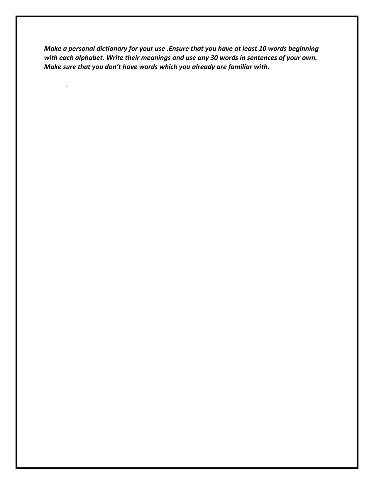 CBSE Class 8 English Worksheet Passage Assignment 1 - Page 3