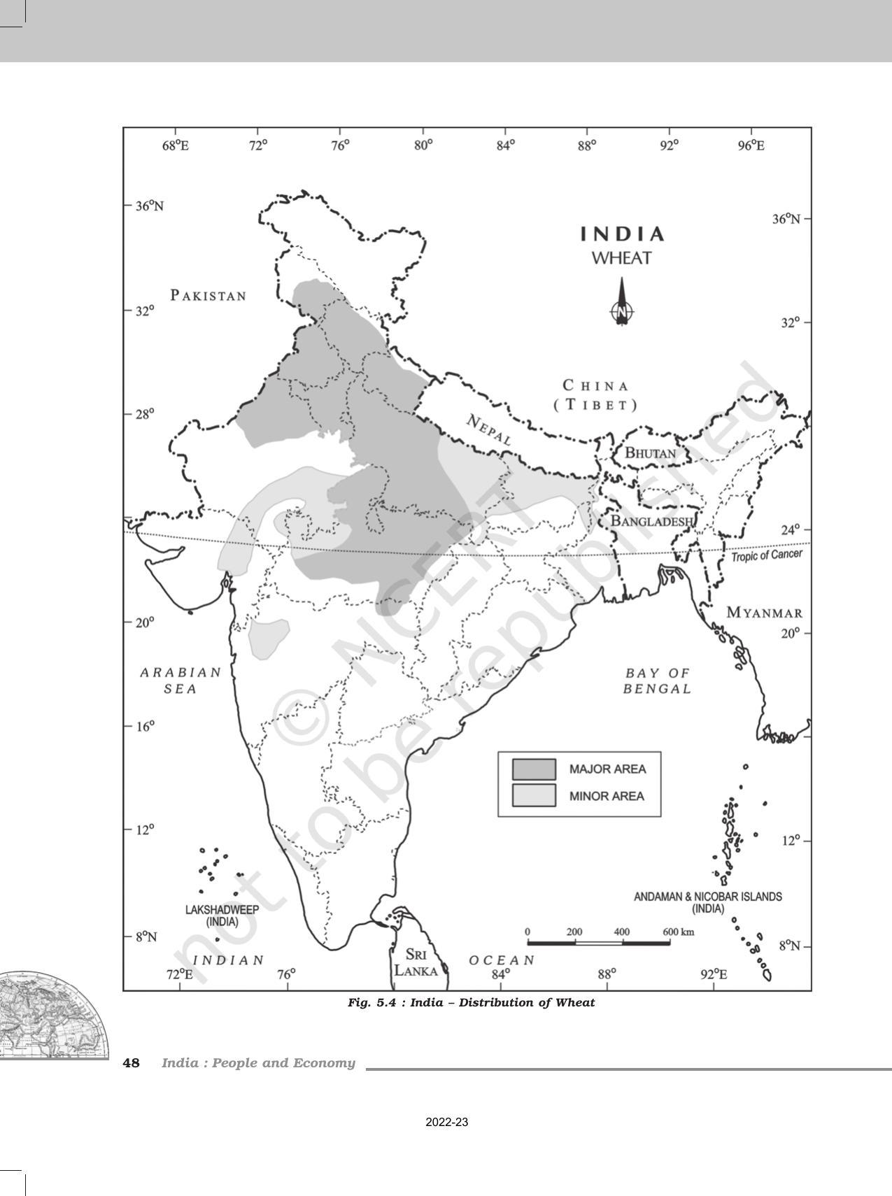 NCERT Book for Class 12 Geography (Part-II) Chapter 5 Land Resources and Agriculture - Page 9