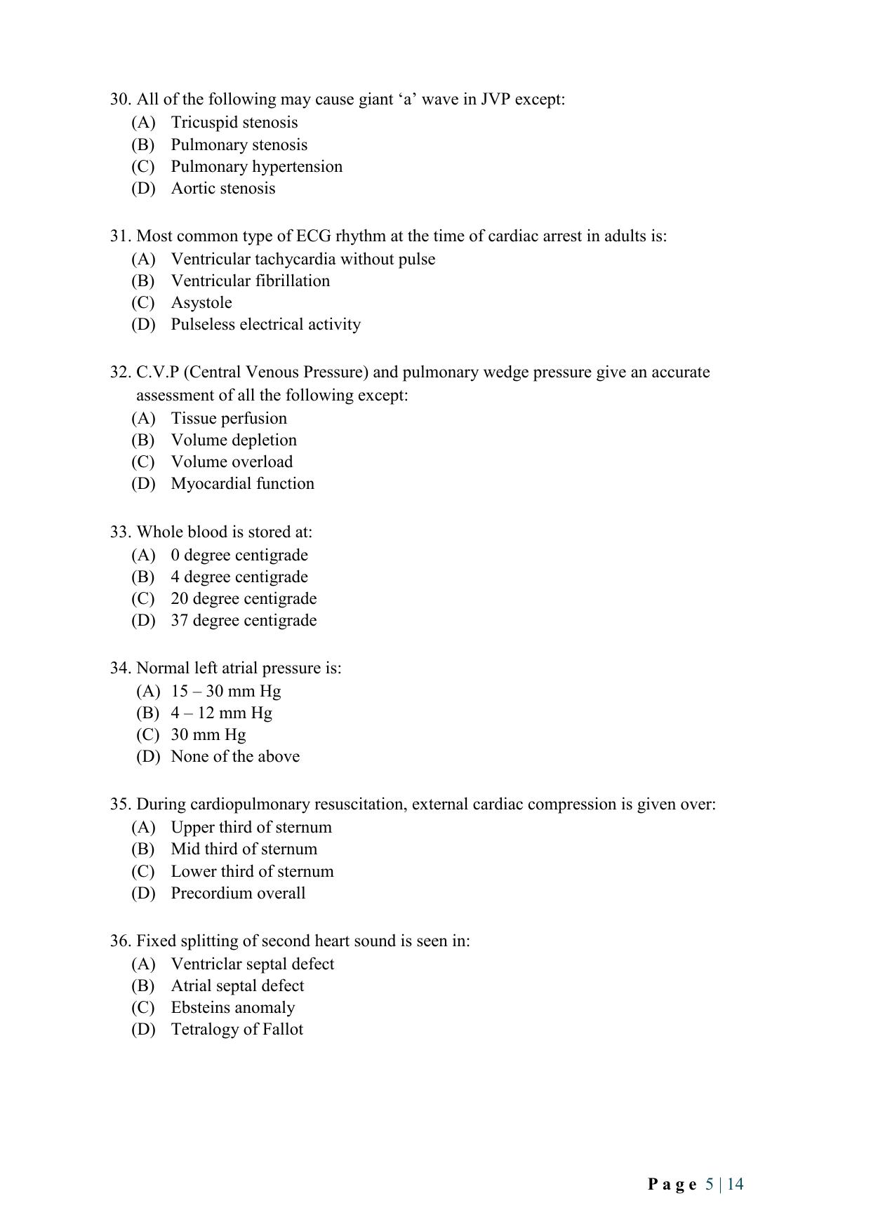 WB JEMAS (PG) FCCT 2024 Question Paper - Page 7