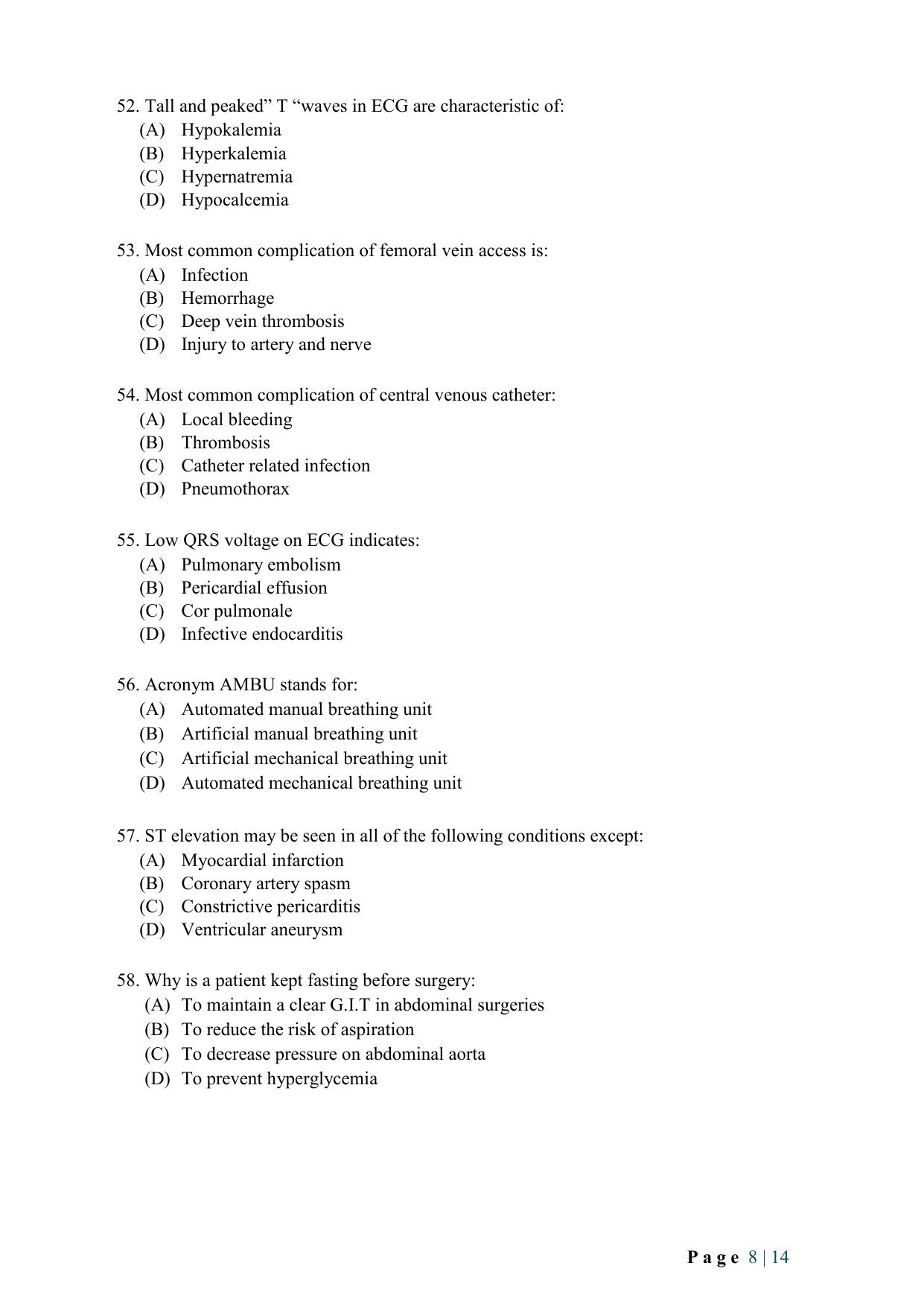 WB JEMAS (PG) FCCT 2024 Question Paper - Page 10