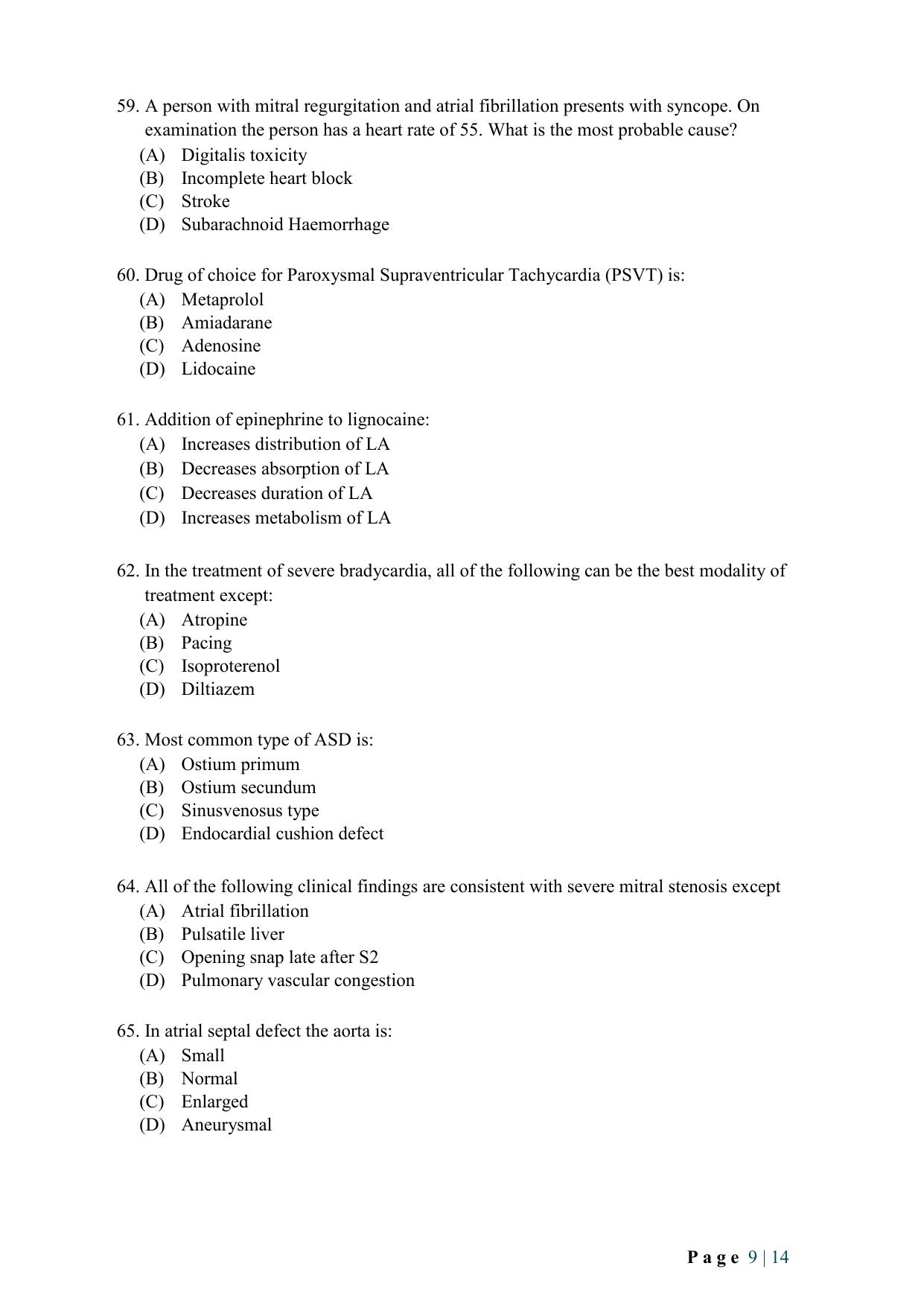 WB JEMAS (PG) FCCT 2024 Question Paper - Page 11