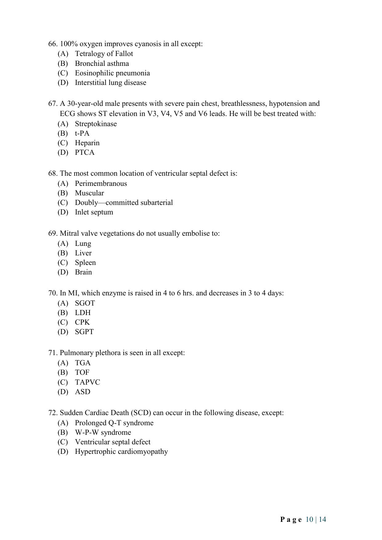 WB JEMAS (PG) FCCT 2024 Question Paper - Page 12