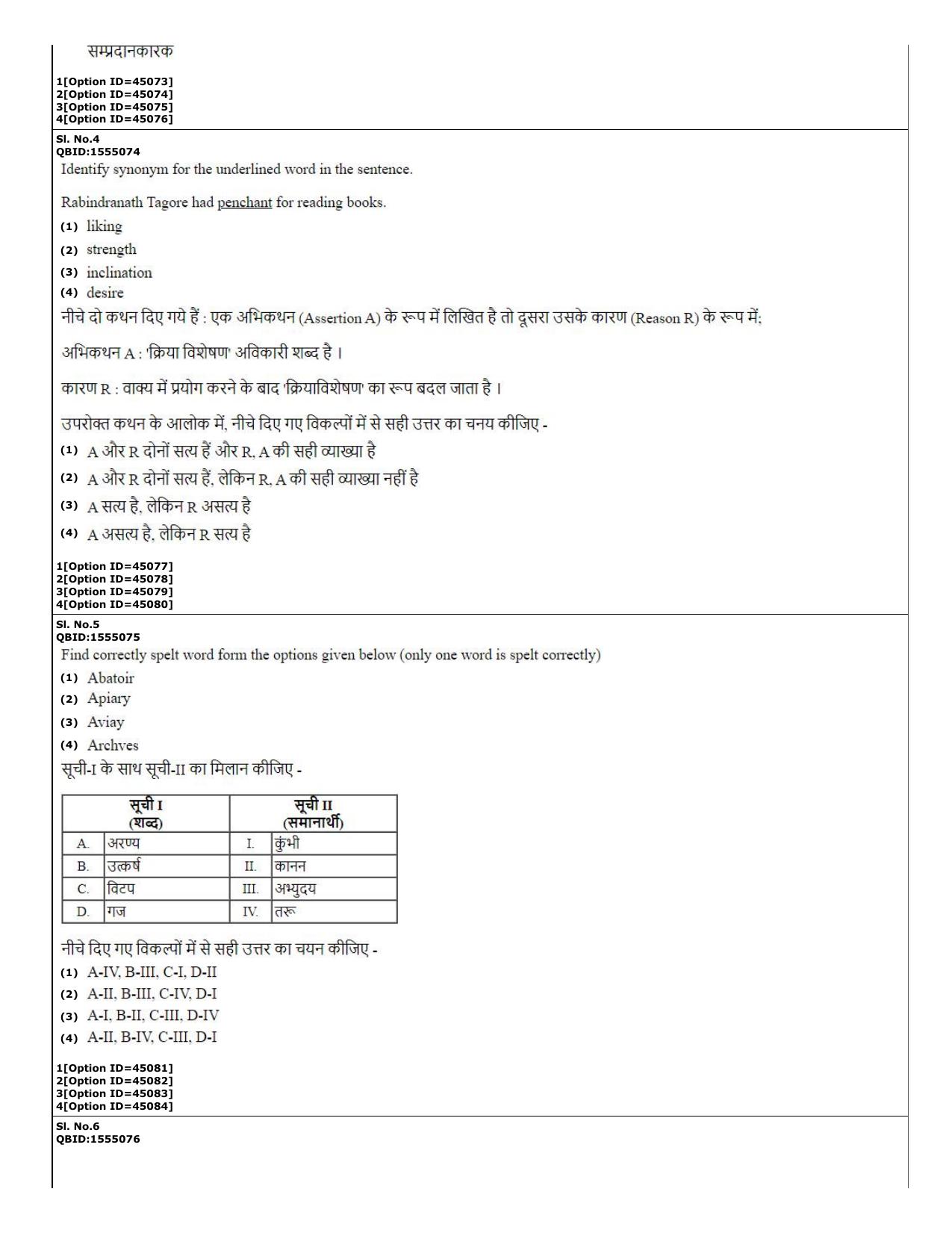 CUET (PG) 2022: PGQP-03 M.A. Education (11-09-2022) Question Paper - Page 2