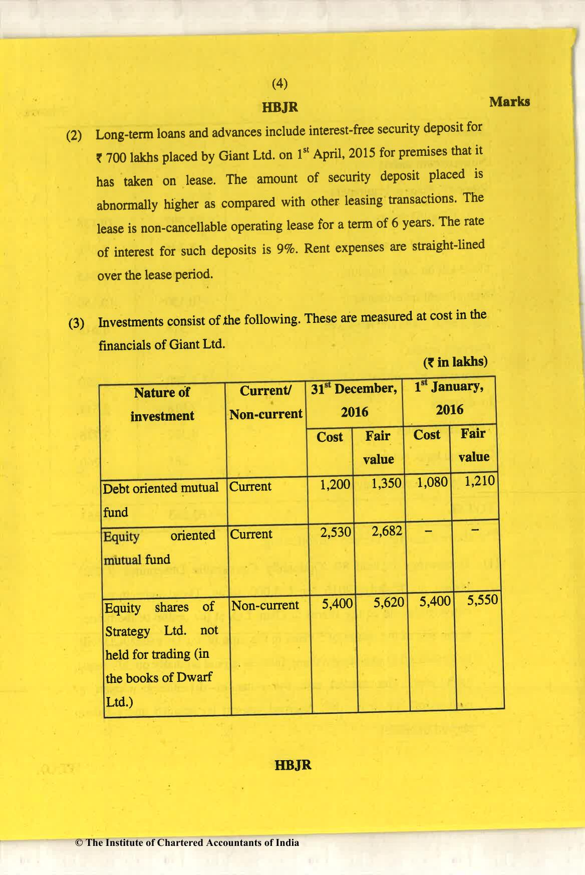 CA Final May 2018 Question Paper - Paper 6E – Global Financial Reporting Standards - Page 4