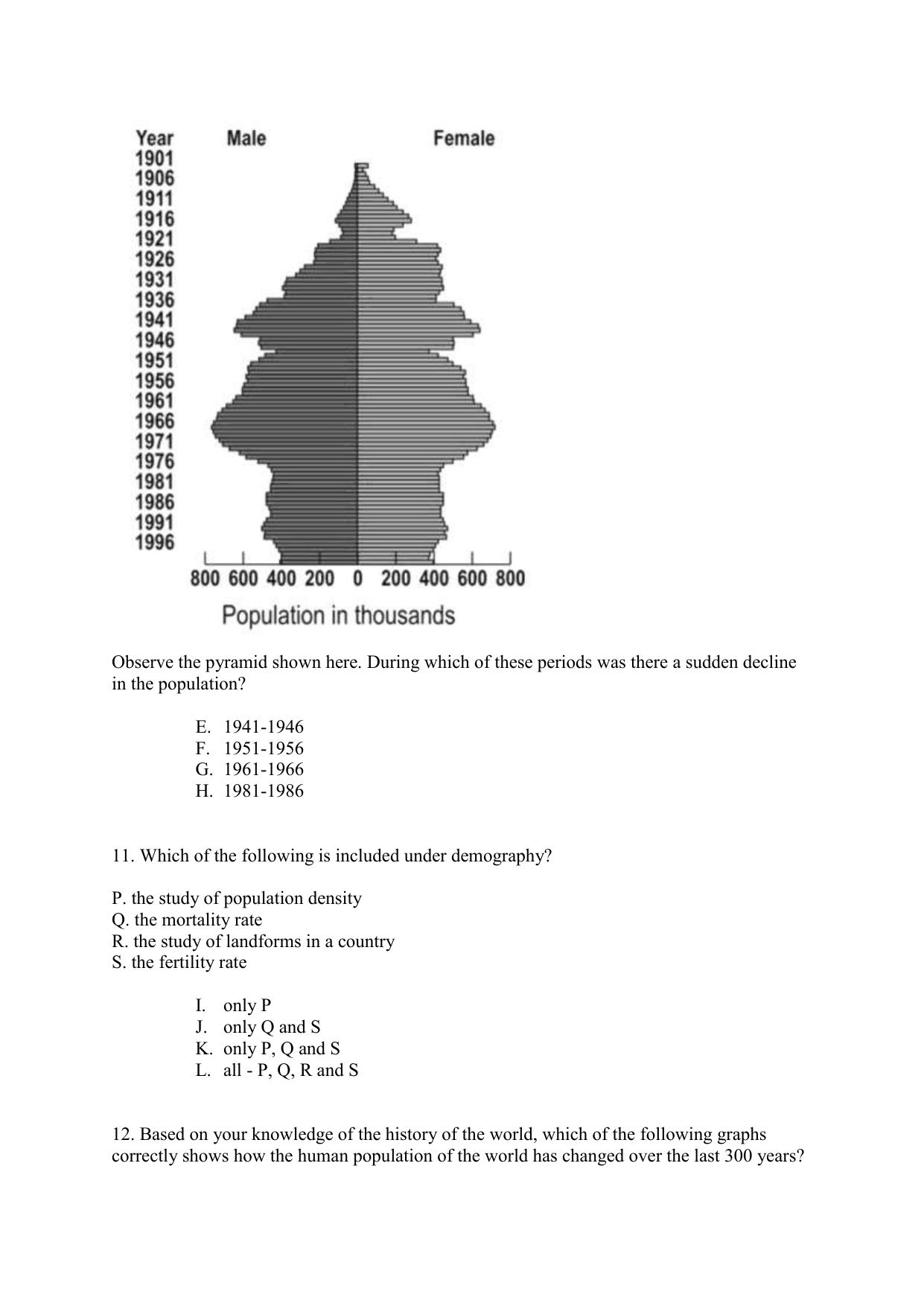 CBSE Class 12 Geography Term 1 Practice Questions 2021-22 - Page 3