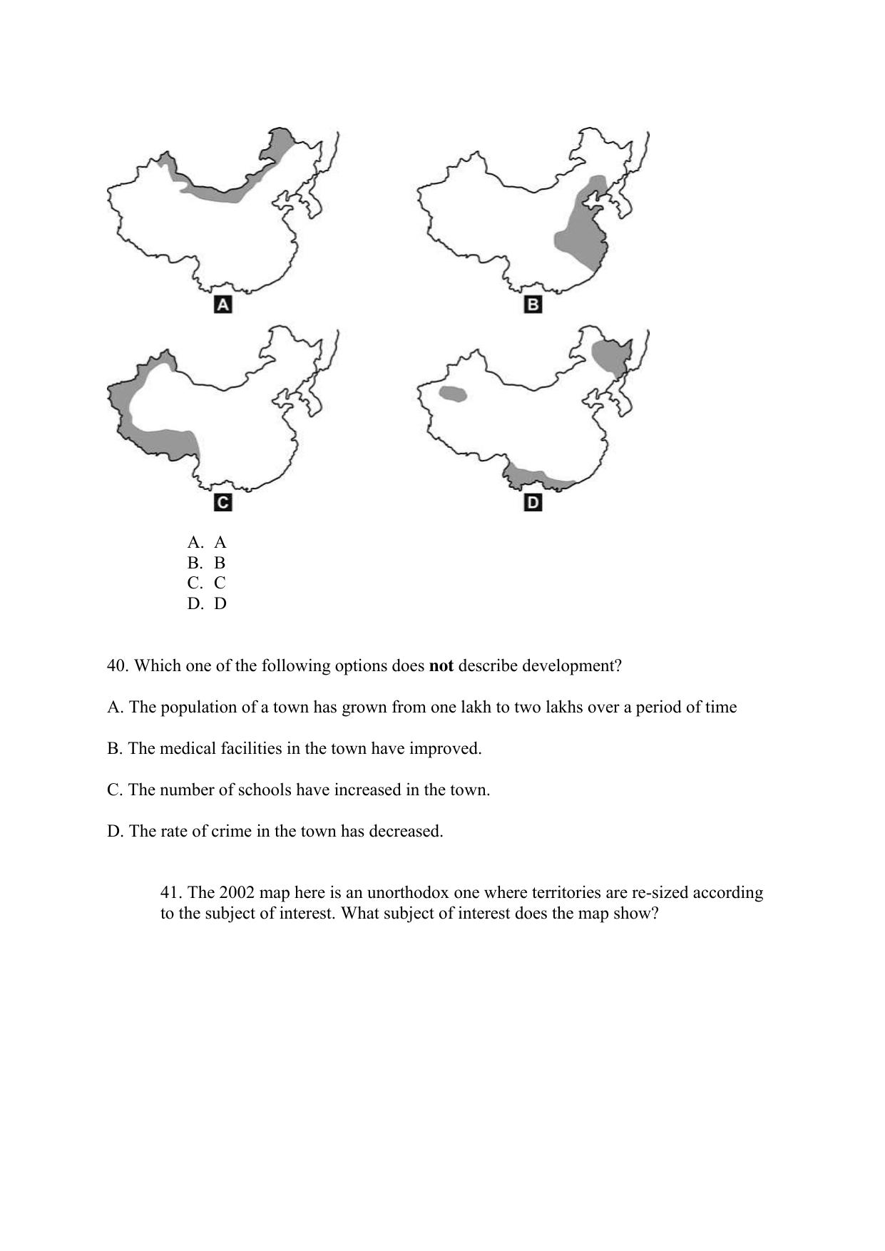 CBSE Class 12 Geography Term 1 Practice Questions 2021-22 - Page 14