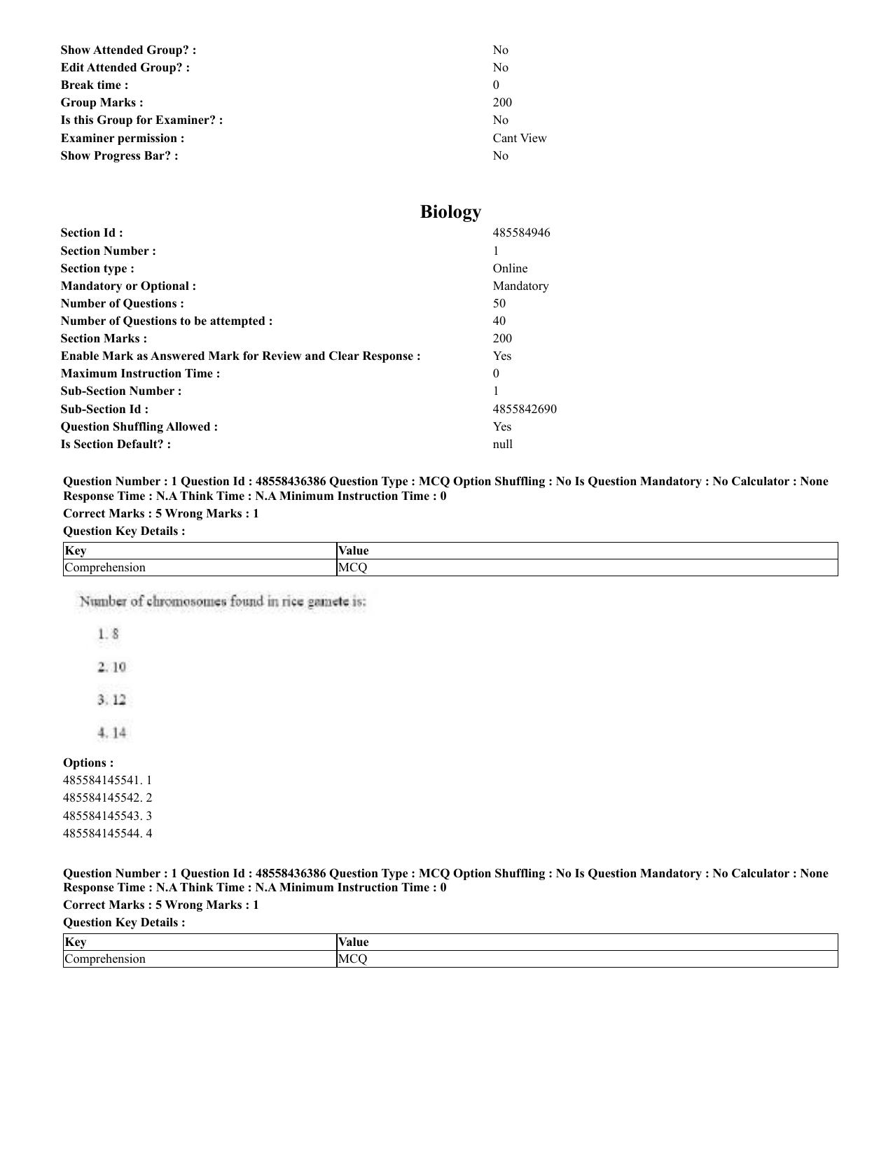 CUET 2023 English Marathi Shift 3 Question Papers - 22 June 2023 - Page 2