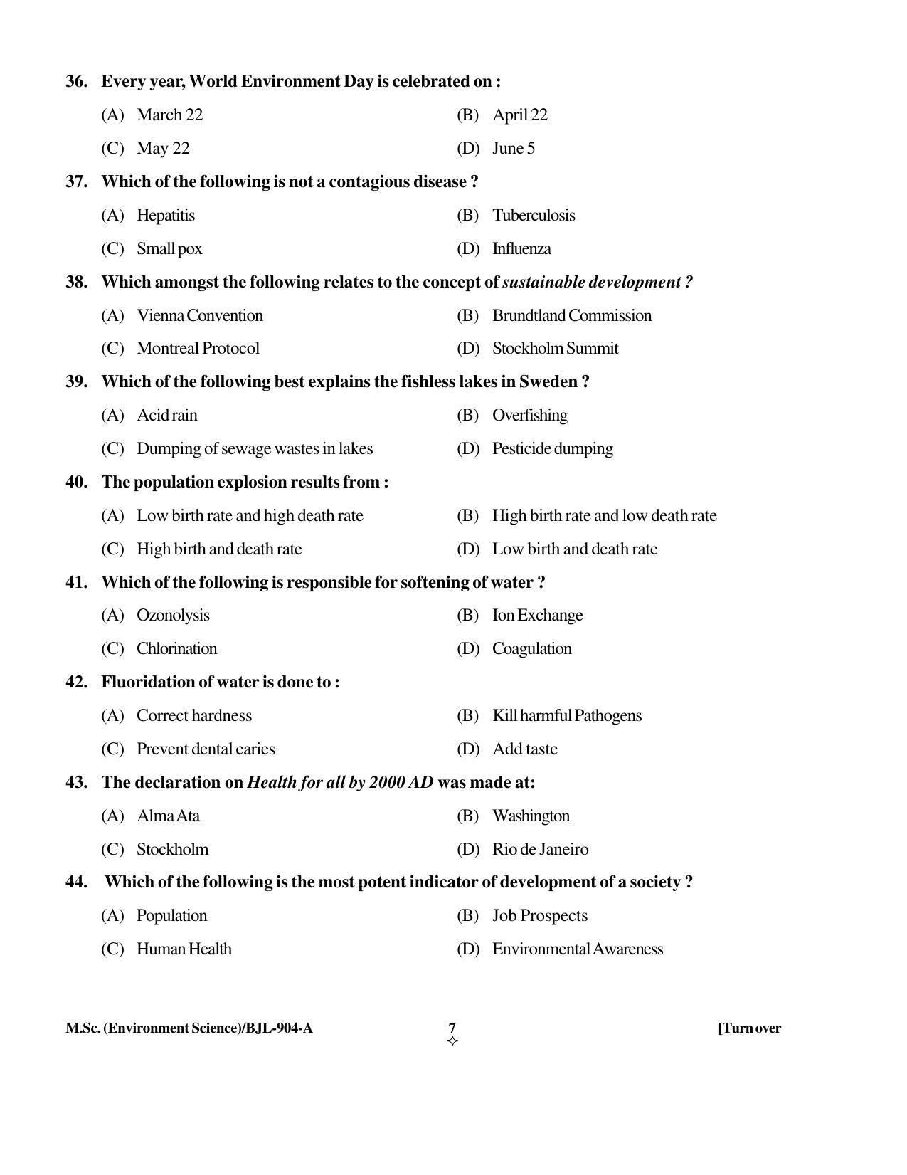 PU CET PG 2016 Question Paper Part I (SET A) - Page 18