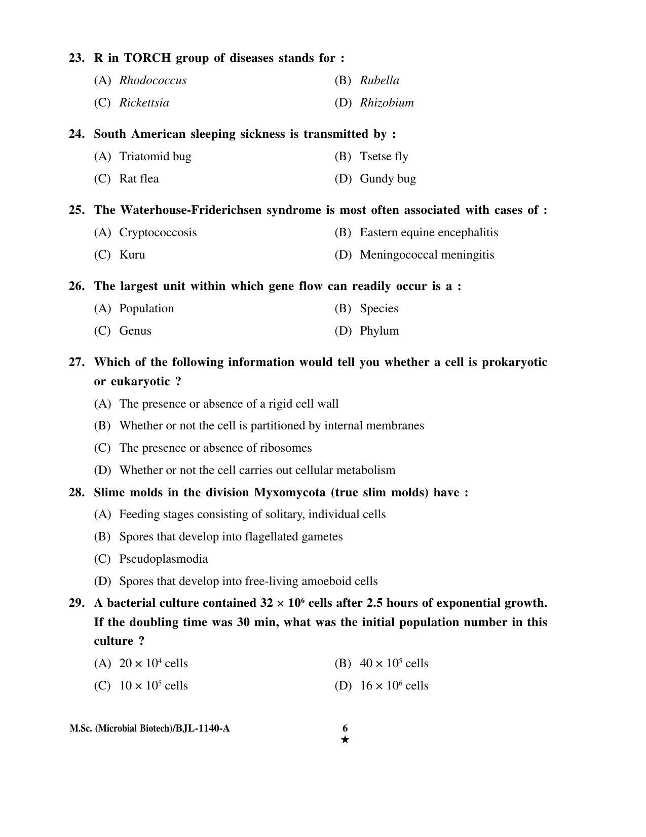 PU CET PG 2016 Question Paper Part I (SET A) - Page 96