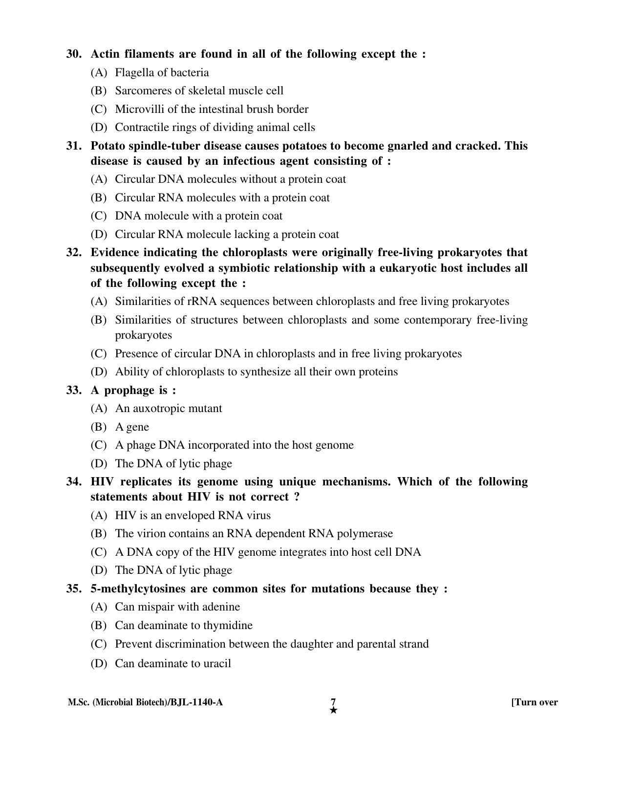 PU CET PG 2016 Question Paper Part I (SET A) - Page 97