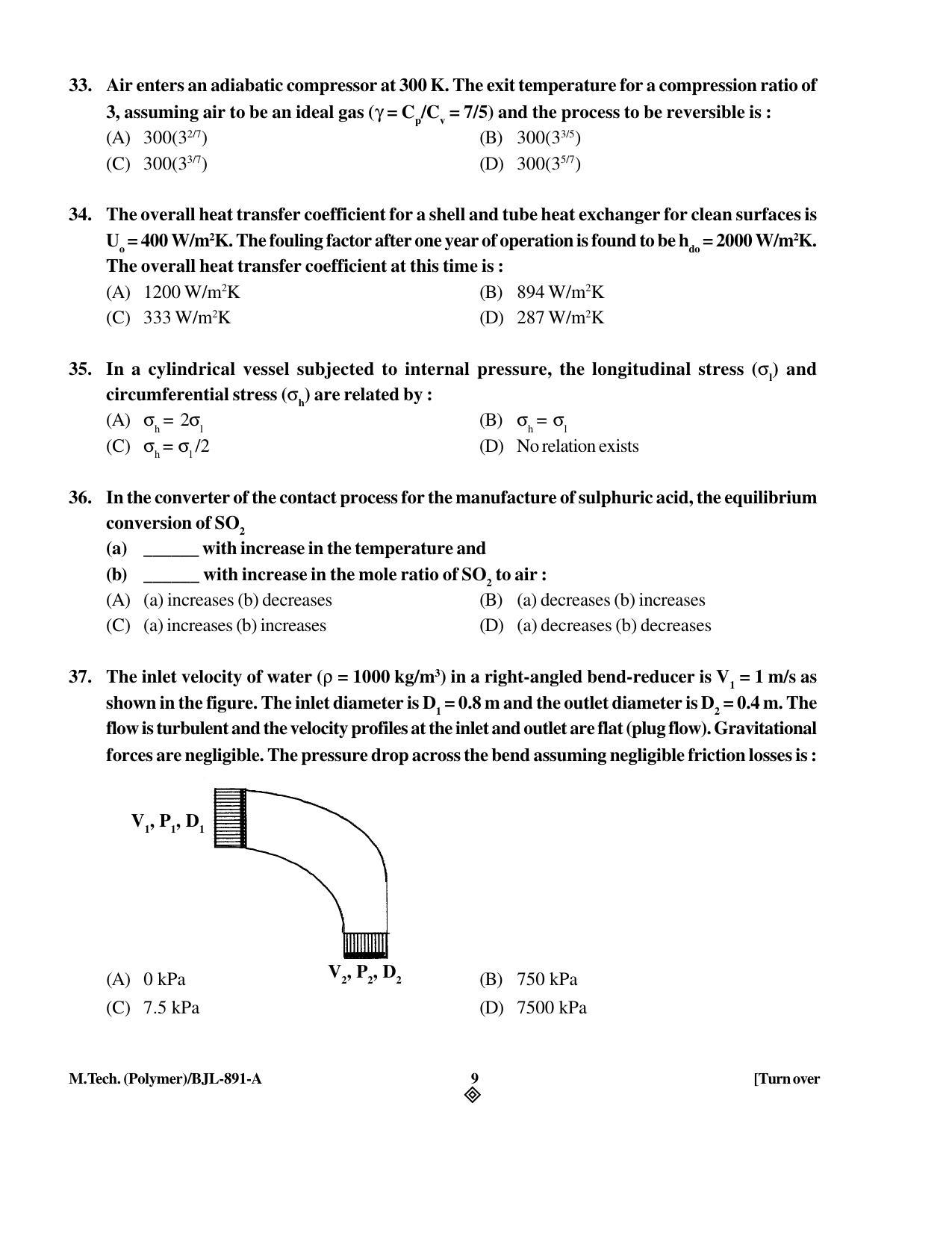 PU CET PG 2016 Question Paper Part I (SET A) - Page 156