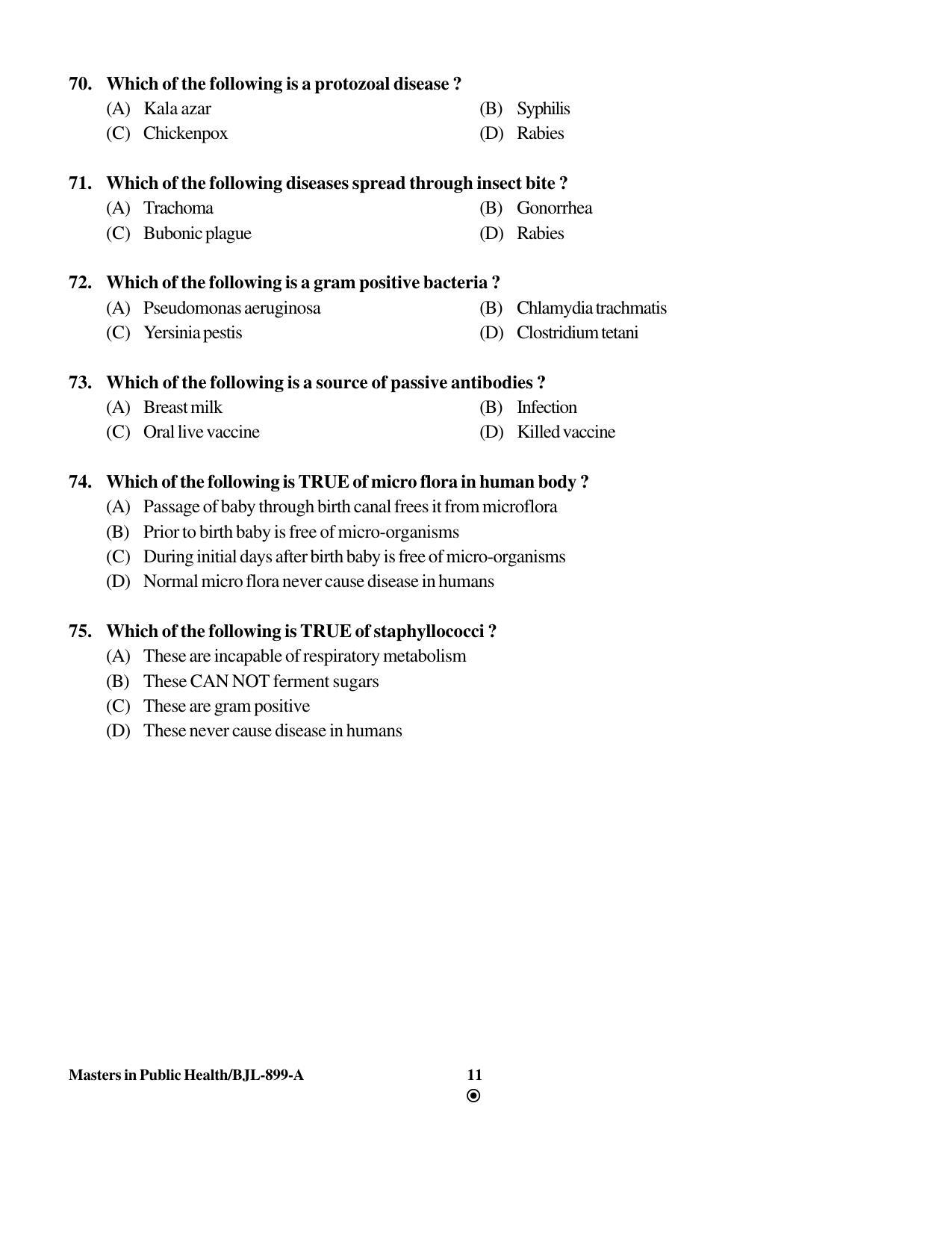 PU CET PG 2016 Question Paper Part I (SET A) - Page 178