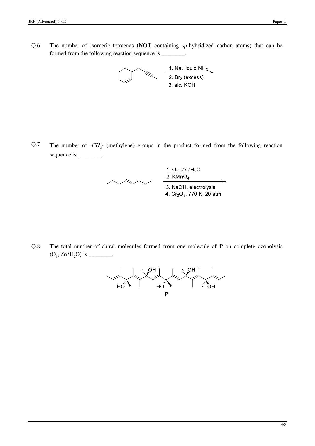 JEE (Advanced) 2022 Paper II - English Question Paper - Page 21