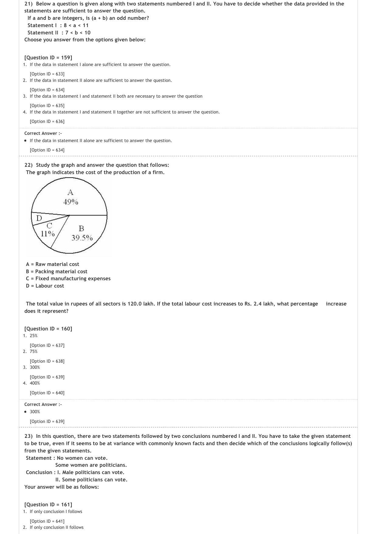 JIPMAT 2021 Question Paper - Page 13