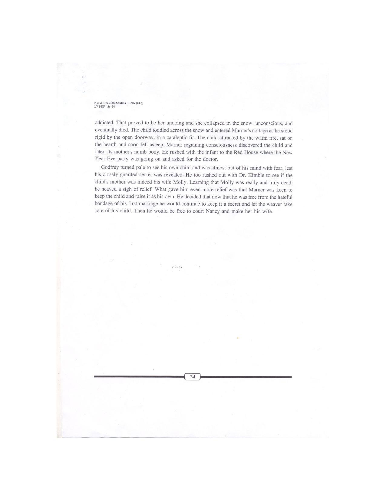 WBBSE Class 10th  Syllabus [English (FL- I )] - Page 9