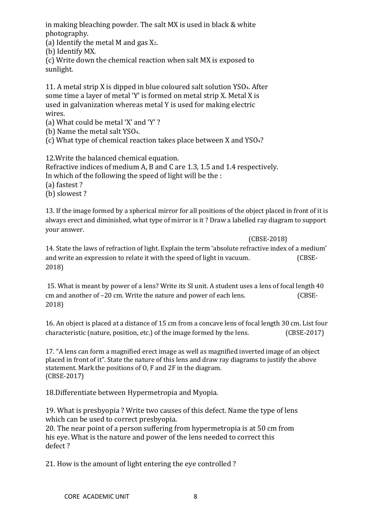 Edudel Class 10 Social Science (Hindi Medium) Question Bank - Page 8