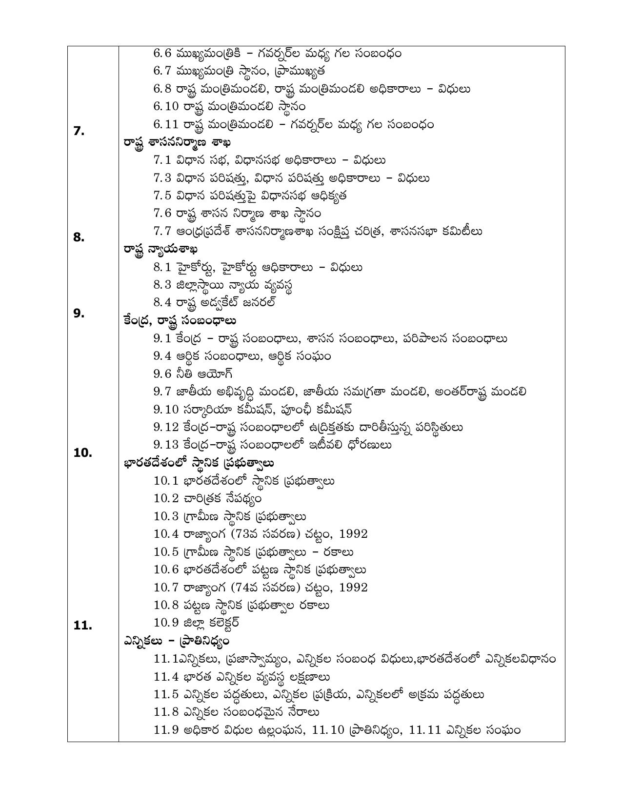 AP Board (APBIE) Class 12 All Arts Groups (Intermediate II Year) Syllabus - Page 10