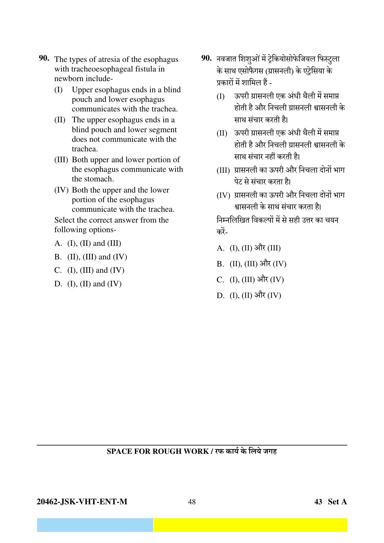 CG Post Basic B.Sc Nursing 2024 Question Paper - Page 48